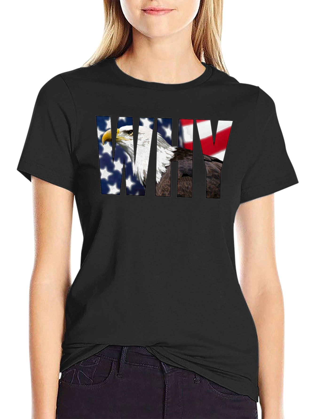 American Eagle Flag Graphic T-Shirt