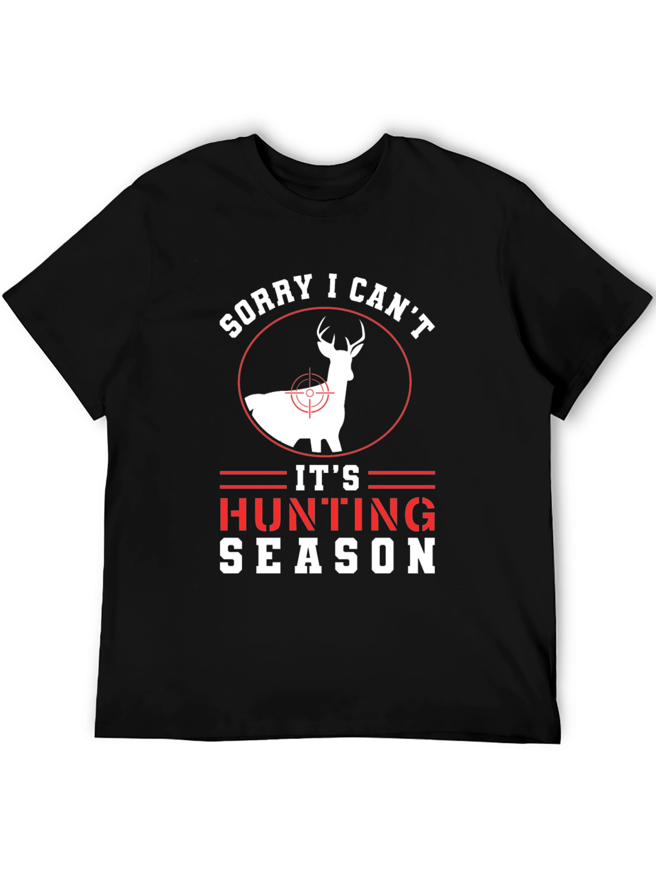 Hunting Season Graphic Tee - Deer Hunter T-Shirt