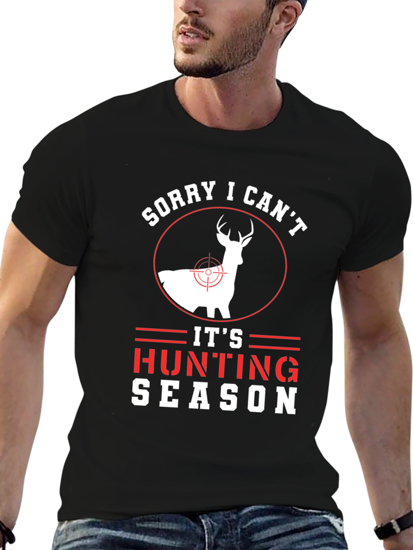 Hunting Season Graphic Tee - Deer Hunter T-Shirt