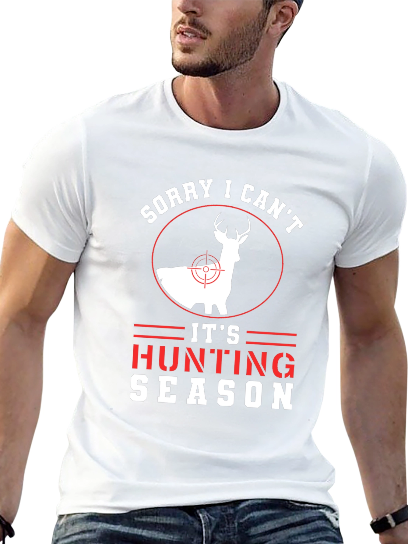 Hunting Season Graphic Tee - Deer Hunter T-Shirt