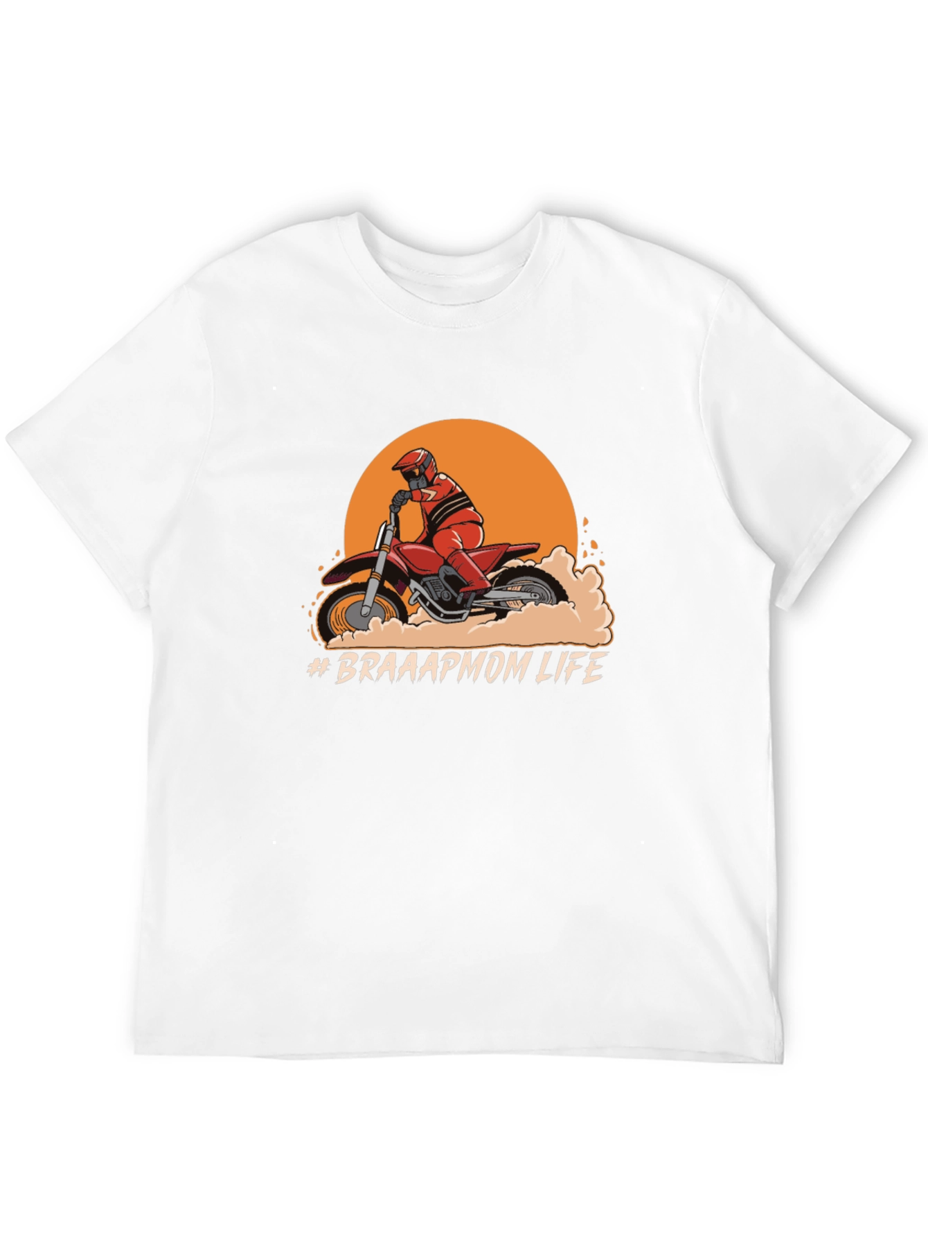 Braaap Mom Life Graphic T-Shirt