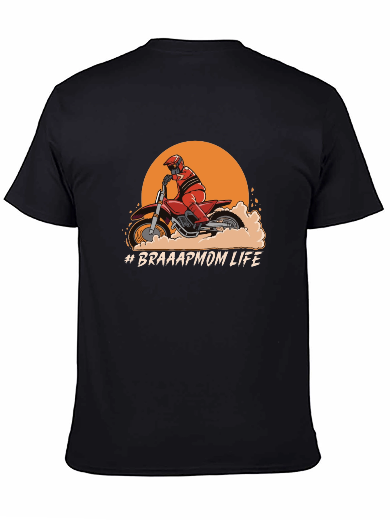 Braaap Mom Life Graphic T-Shirt