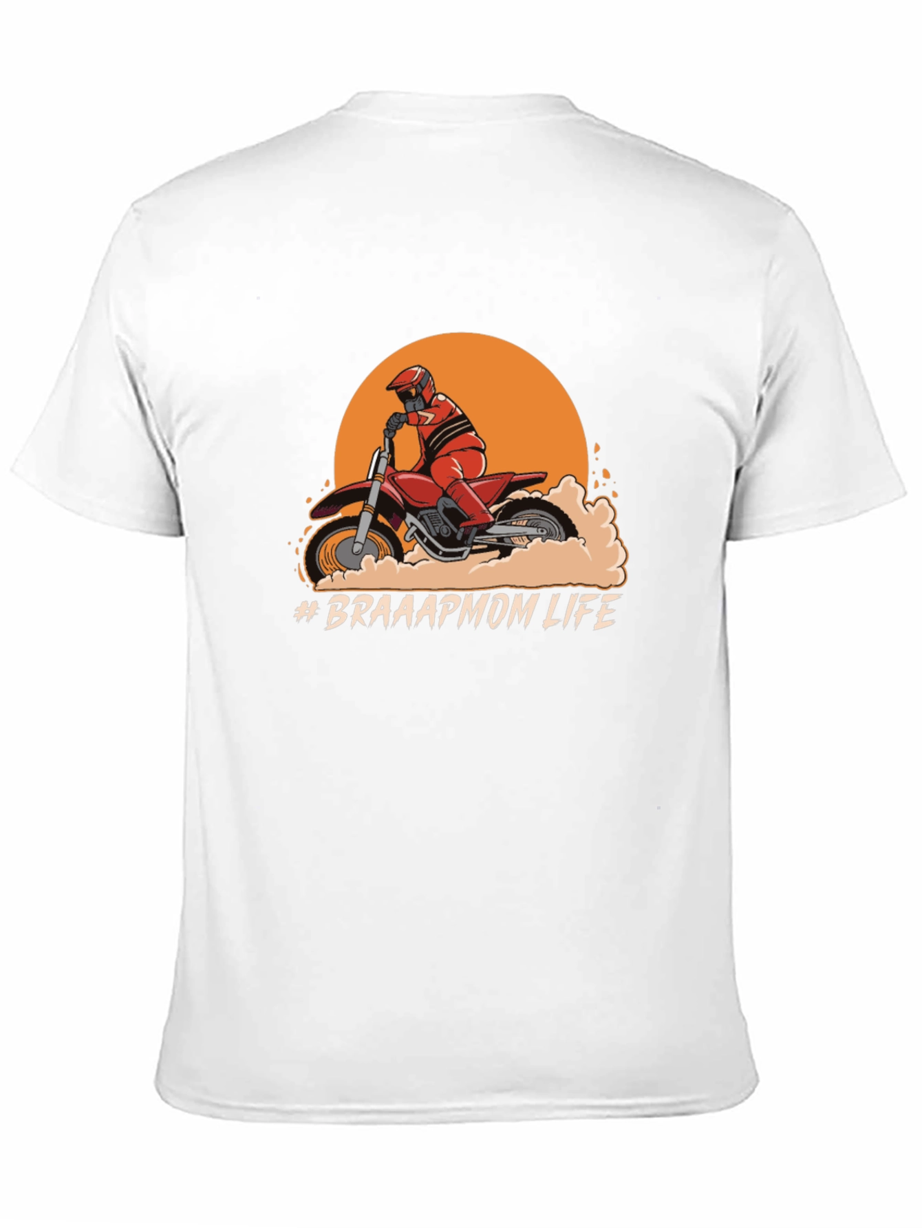 Braaap Mom Life Graphic T-Shirt