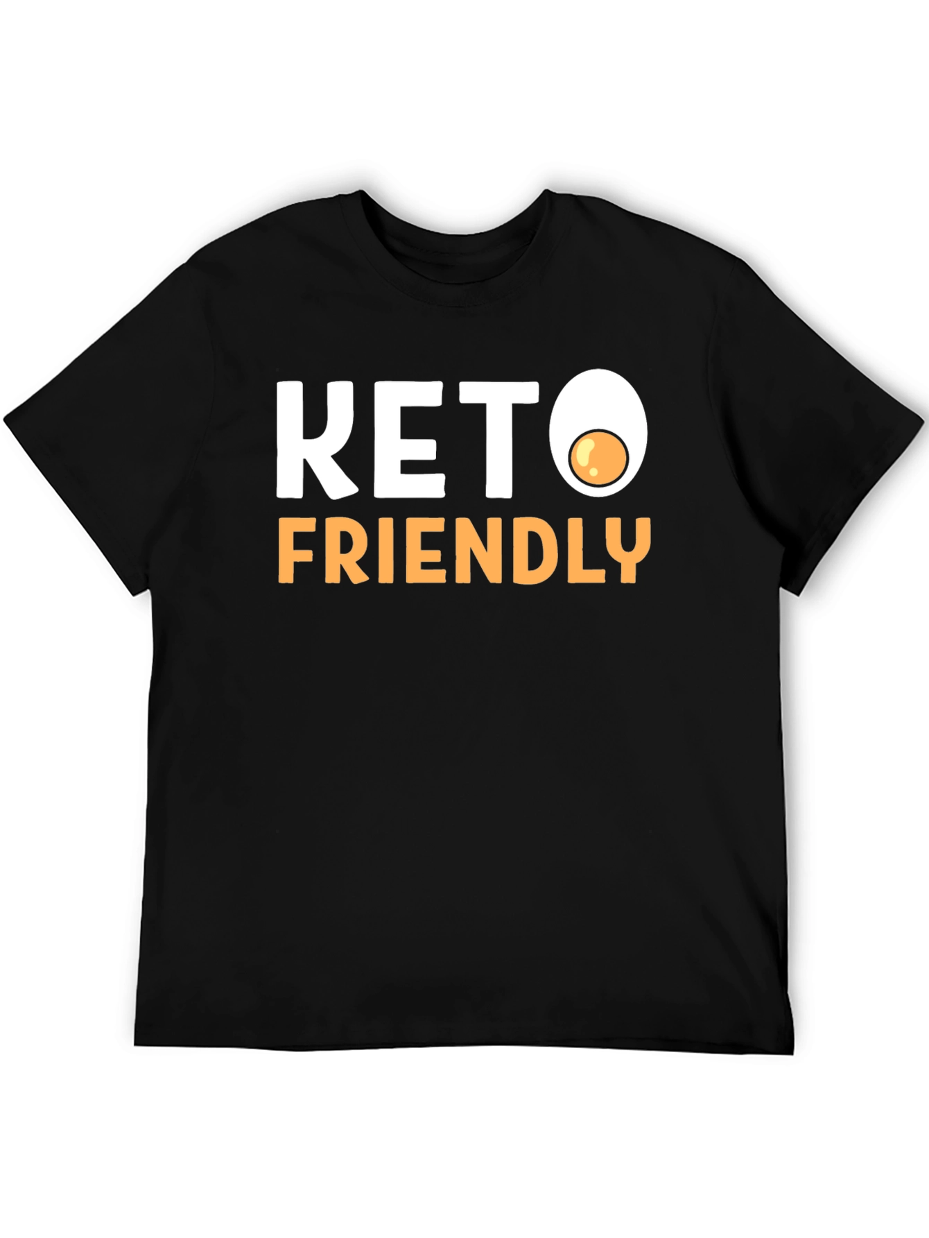 Keto Friendly T-Shirt - Egg Graphic