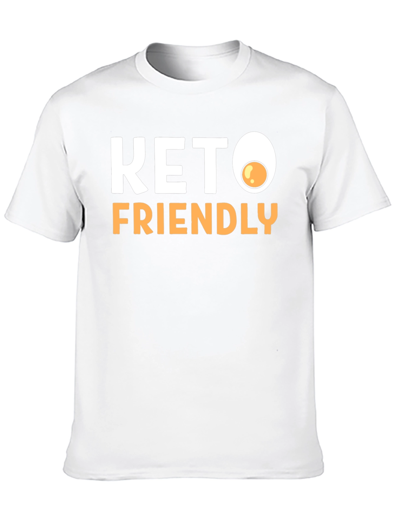 Keto Friendly T-Shirt - Egg Graphic