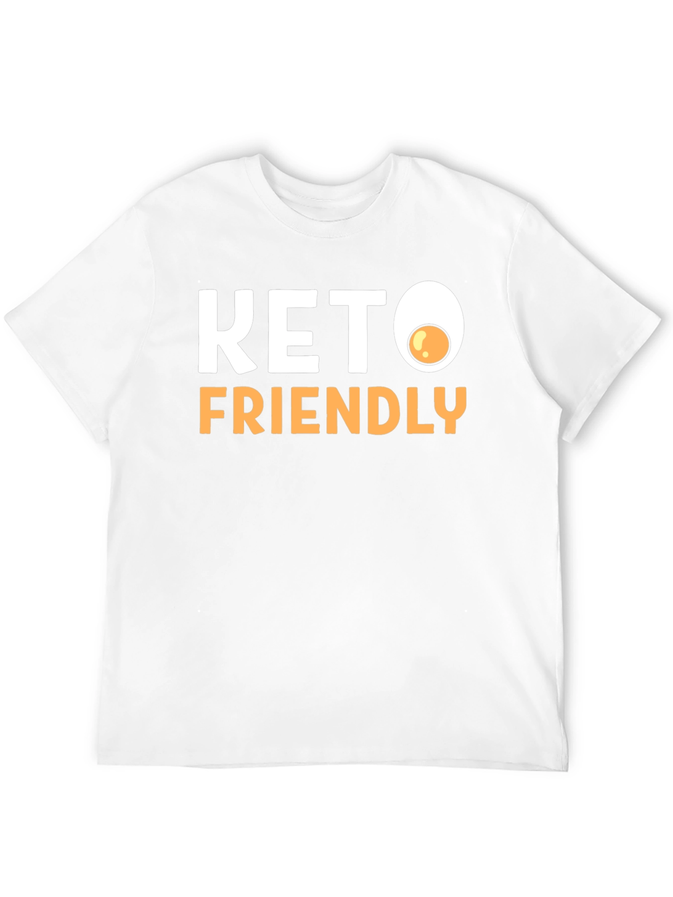 Keto Friendly T-Shirt - Egg Graphic