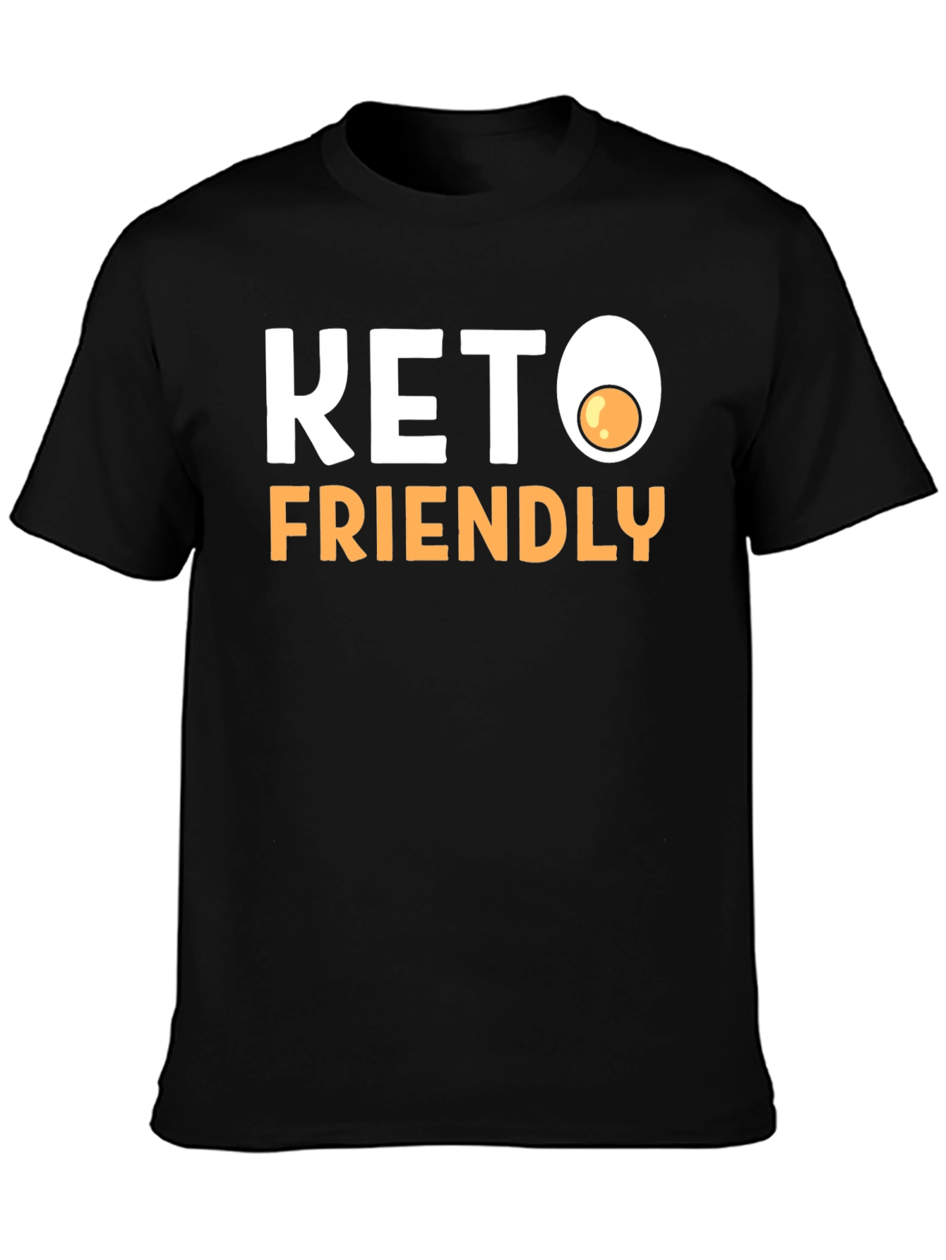 Keto Friendly T-Shirt - Egg Graphic