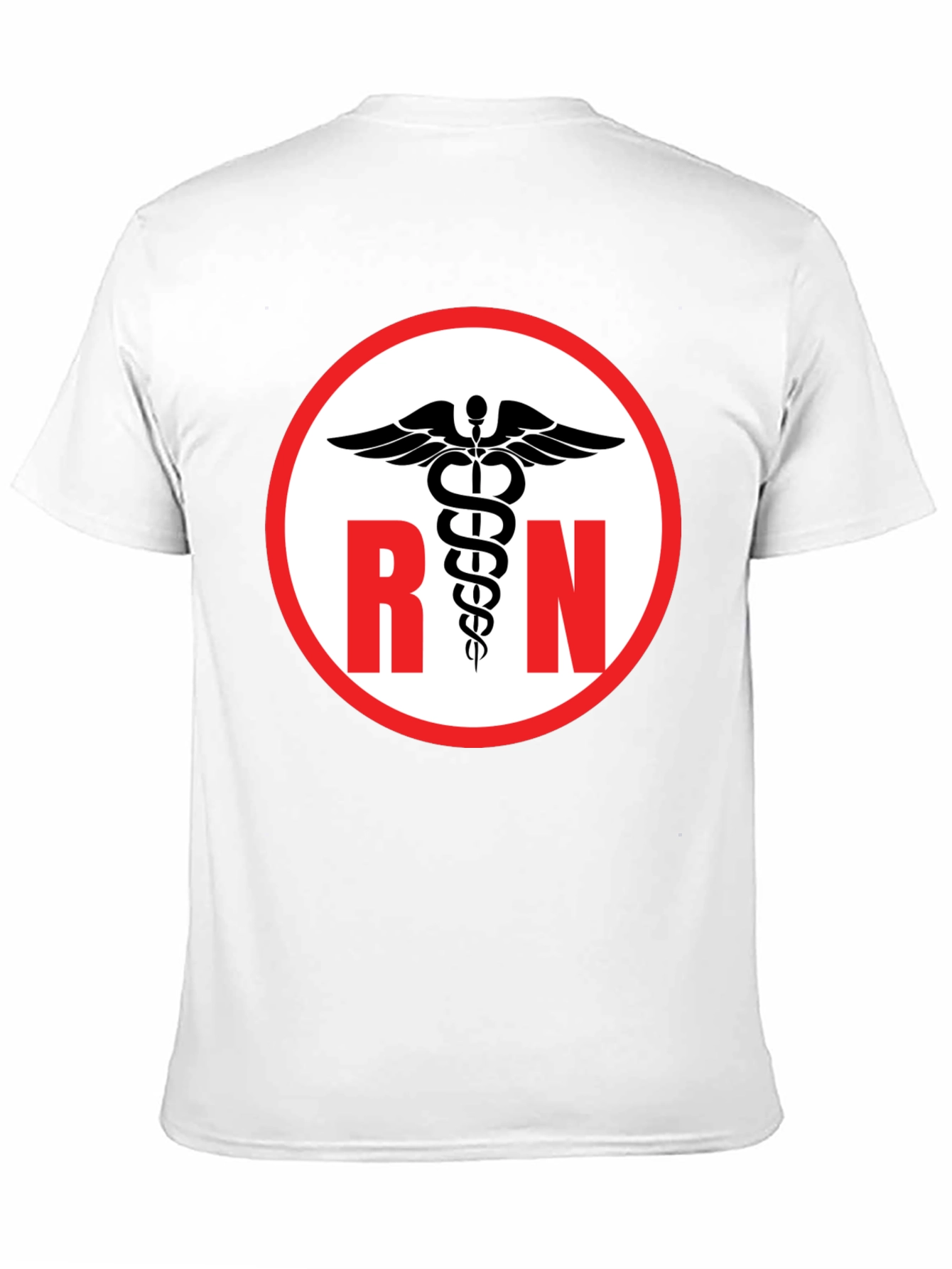 RN Caduceus T-Shirt - Registered Nurse Graphic Tee