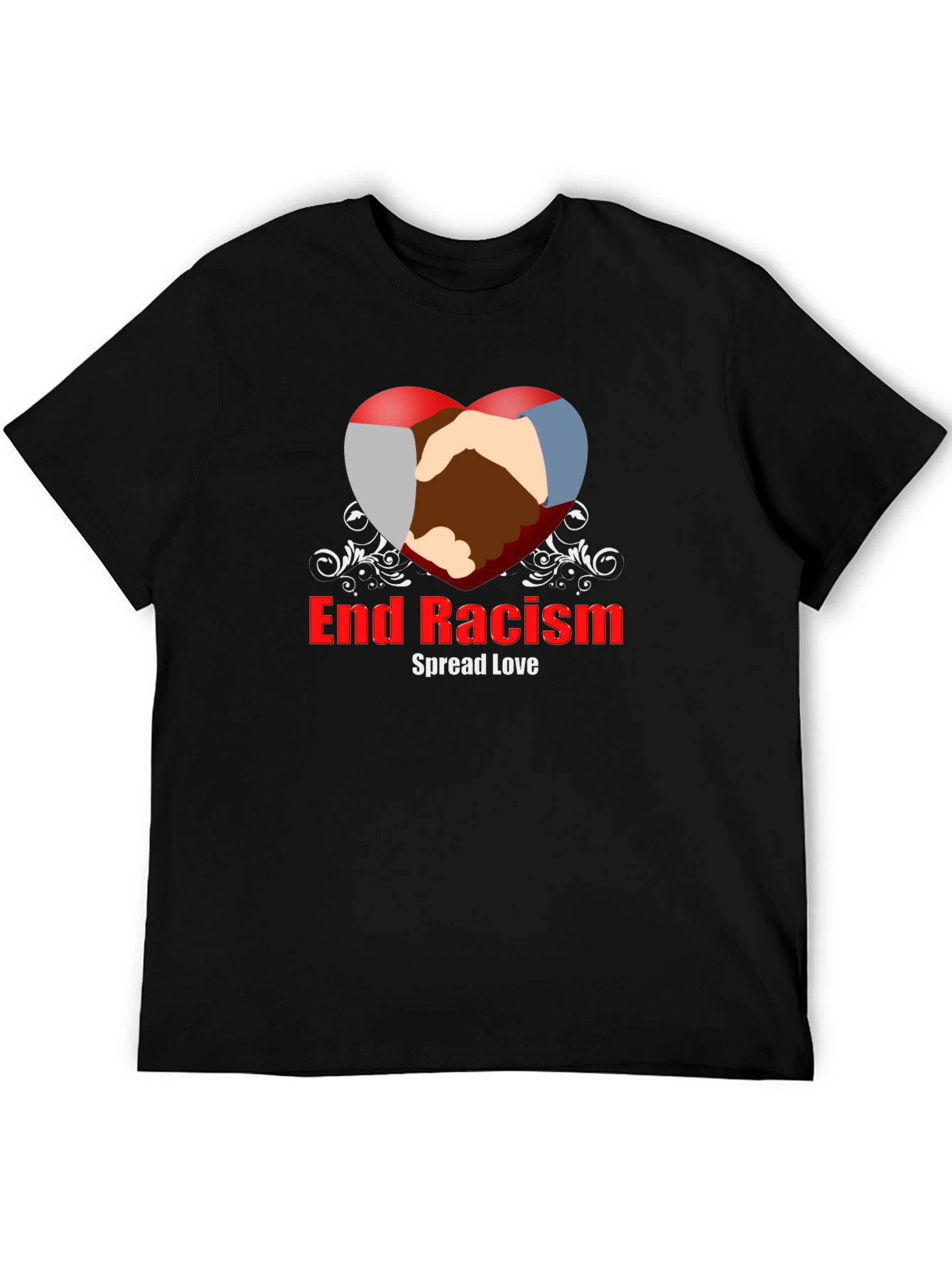 End Racism Graphic Tee - Spread Love