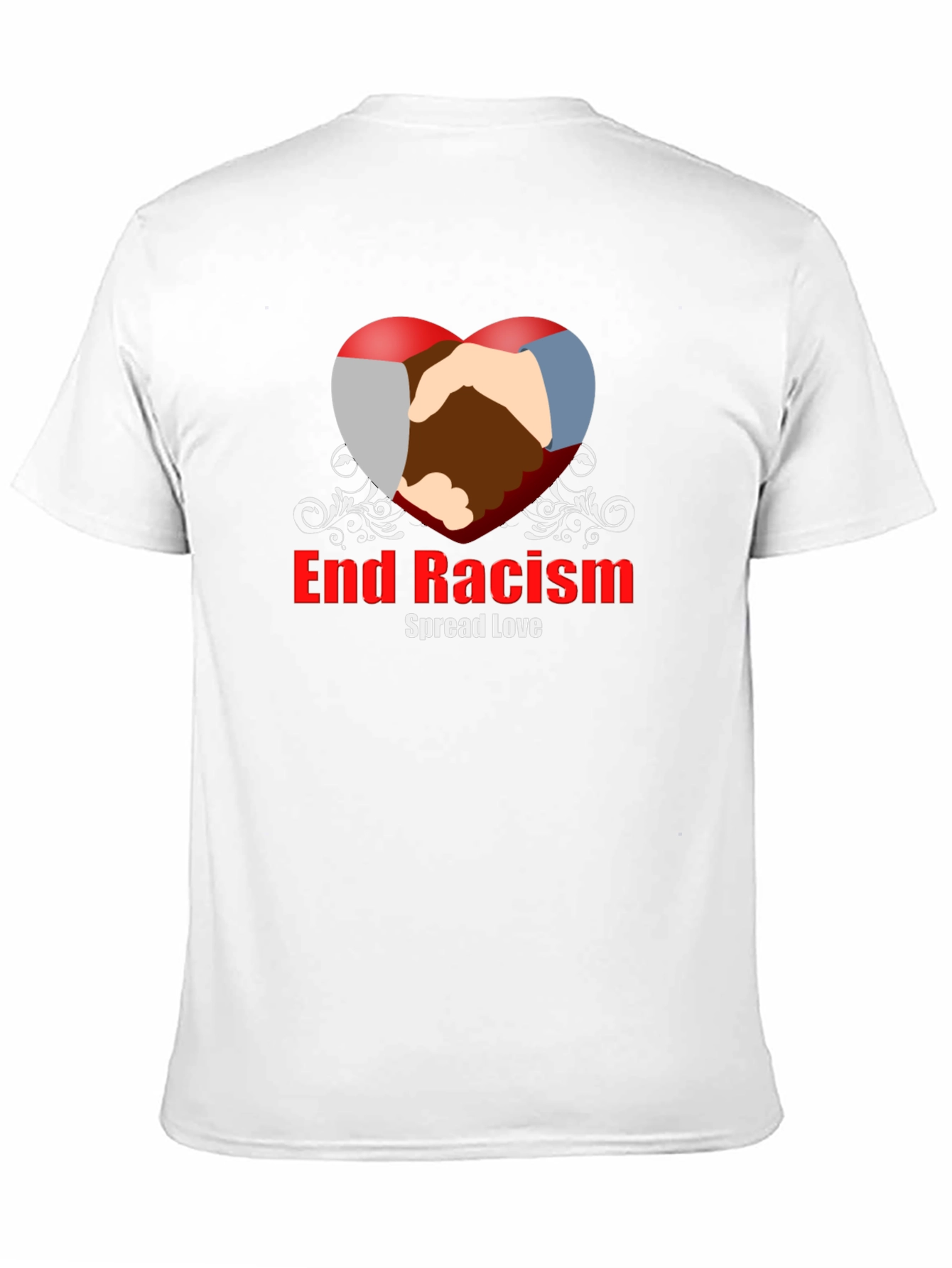 End Racism Graphic Tee - Spread Love