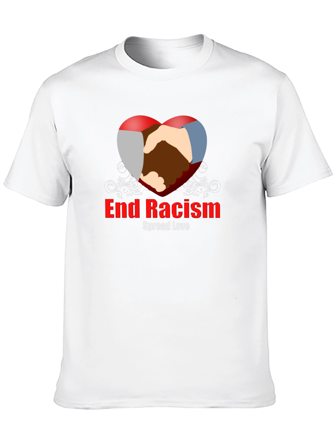 End Racism Graphic Tee - Spread Love