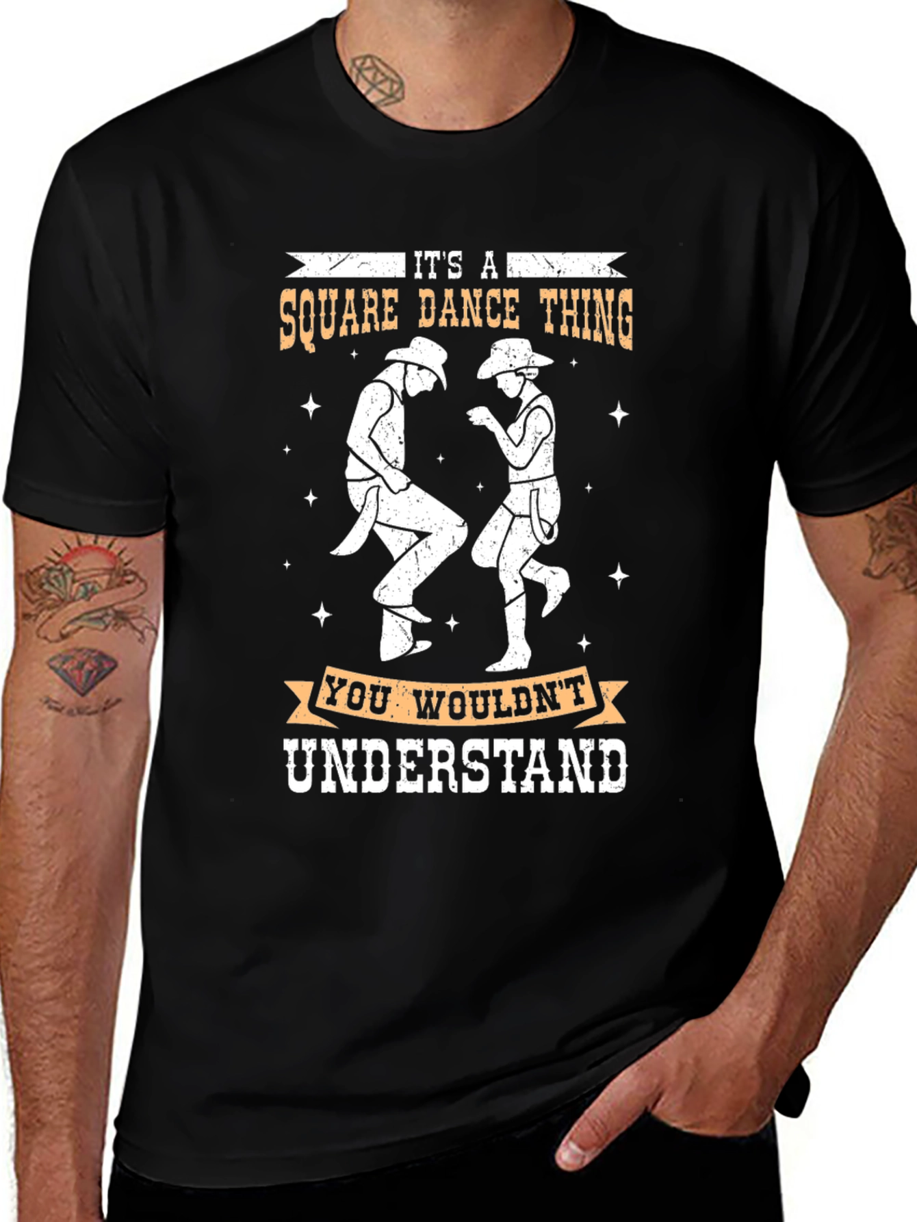 Square Dance Thing Graphic Tee