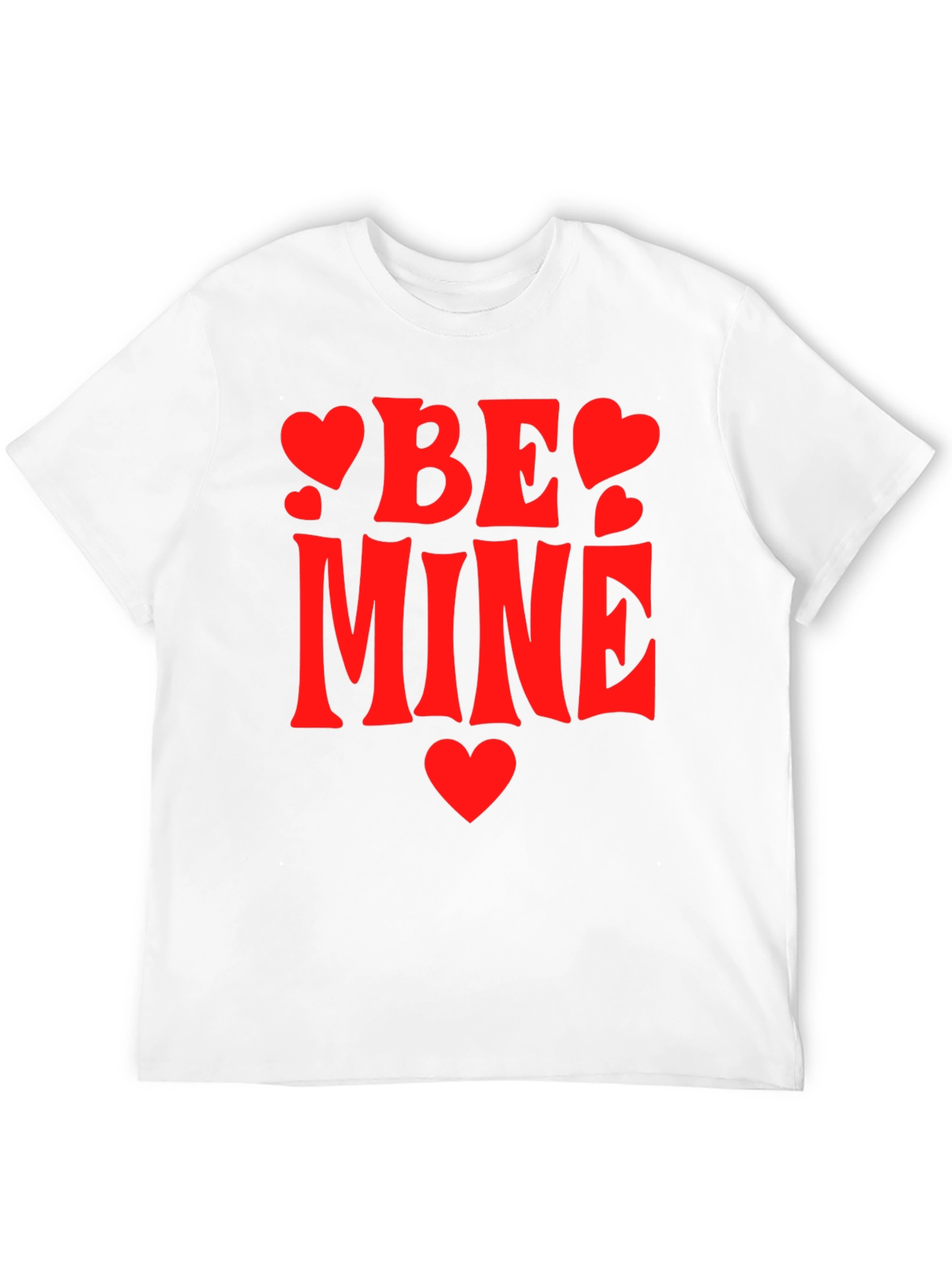 Be Mine Valentines T-Shirt - Black