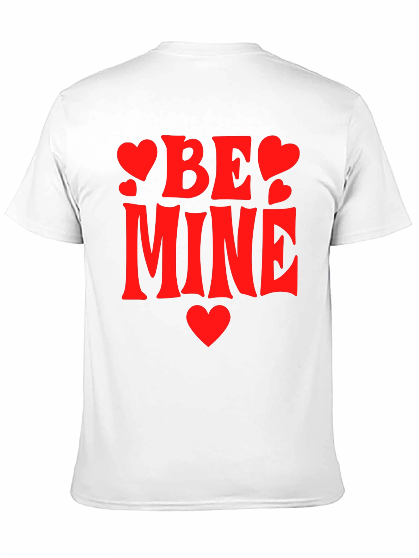 Be Mine Valentines T-Shirt - Black