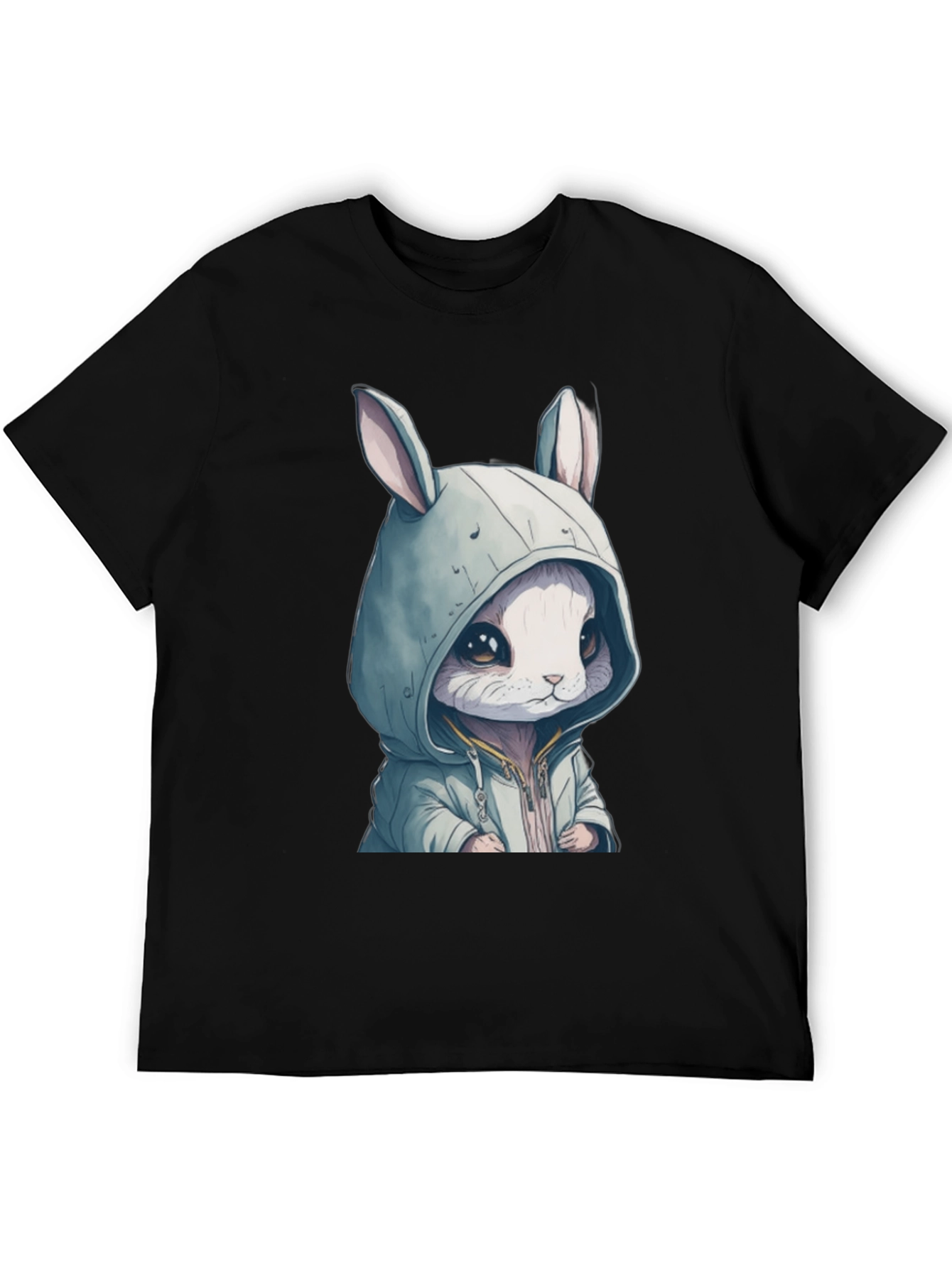 Bunny Hoodie Graphic T-Shirt