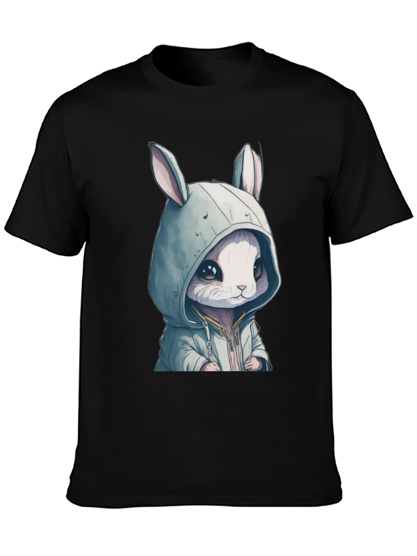 Bunny Hoodie Graphic T-Shirt