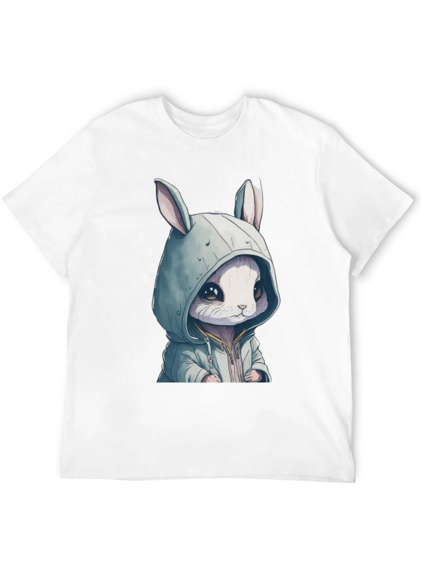 Bunny Hoodie Graphic T-Shirt