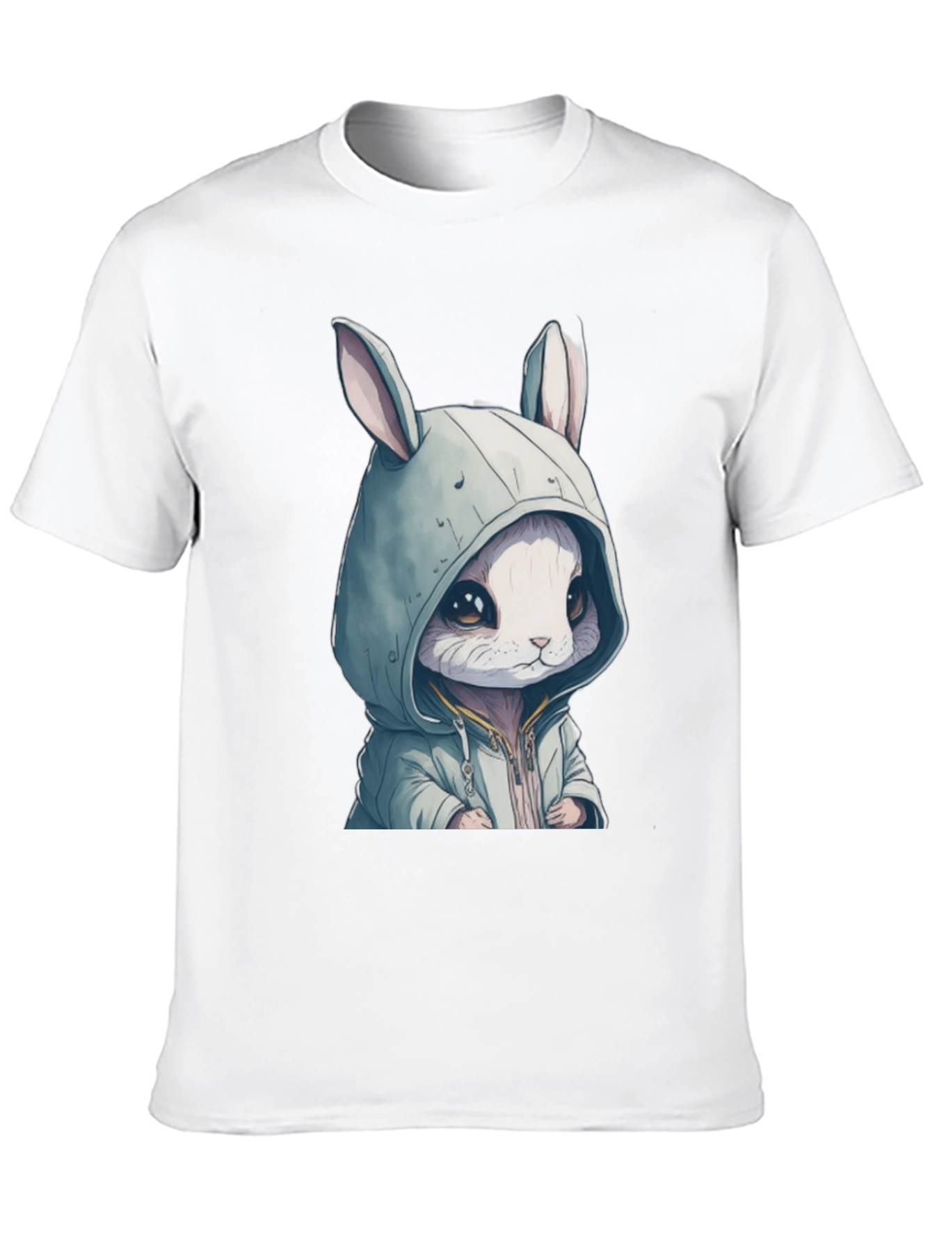 Bunny Hoodie Graphic T-Shirt