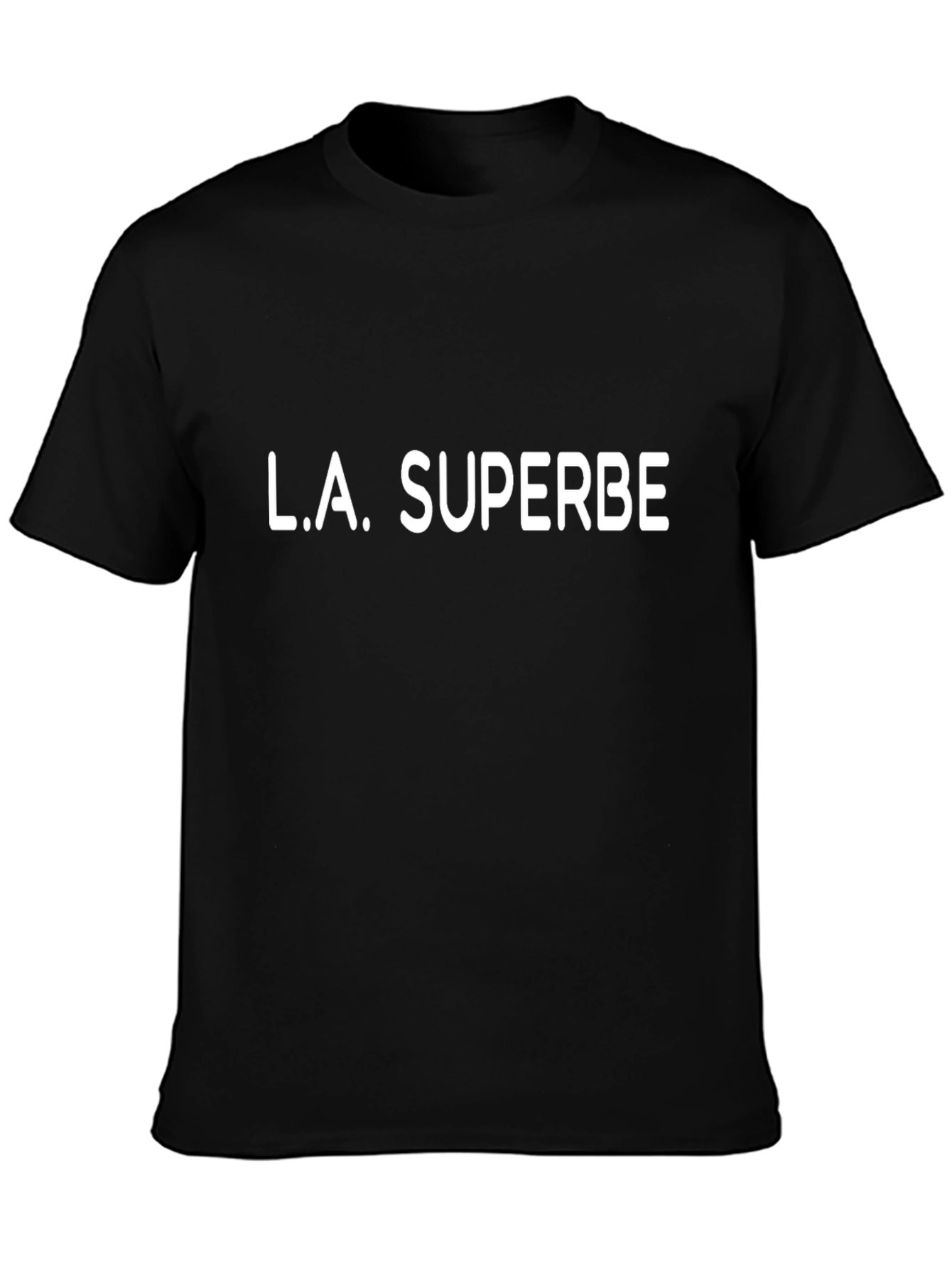 L.A. Superbe Graphic T-Shirt - Black