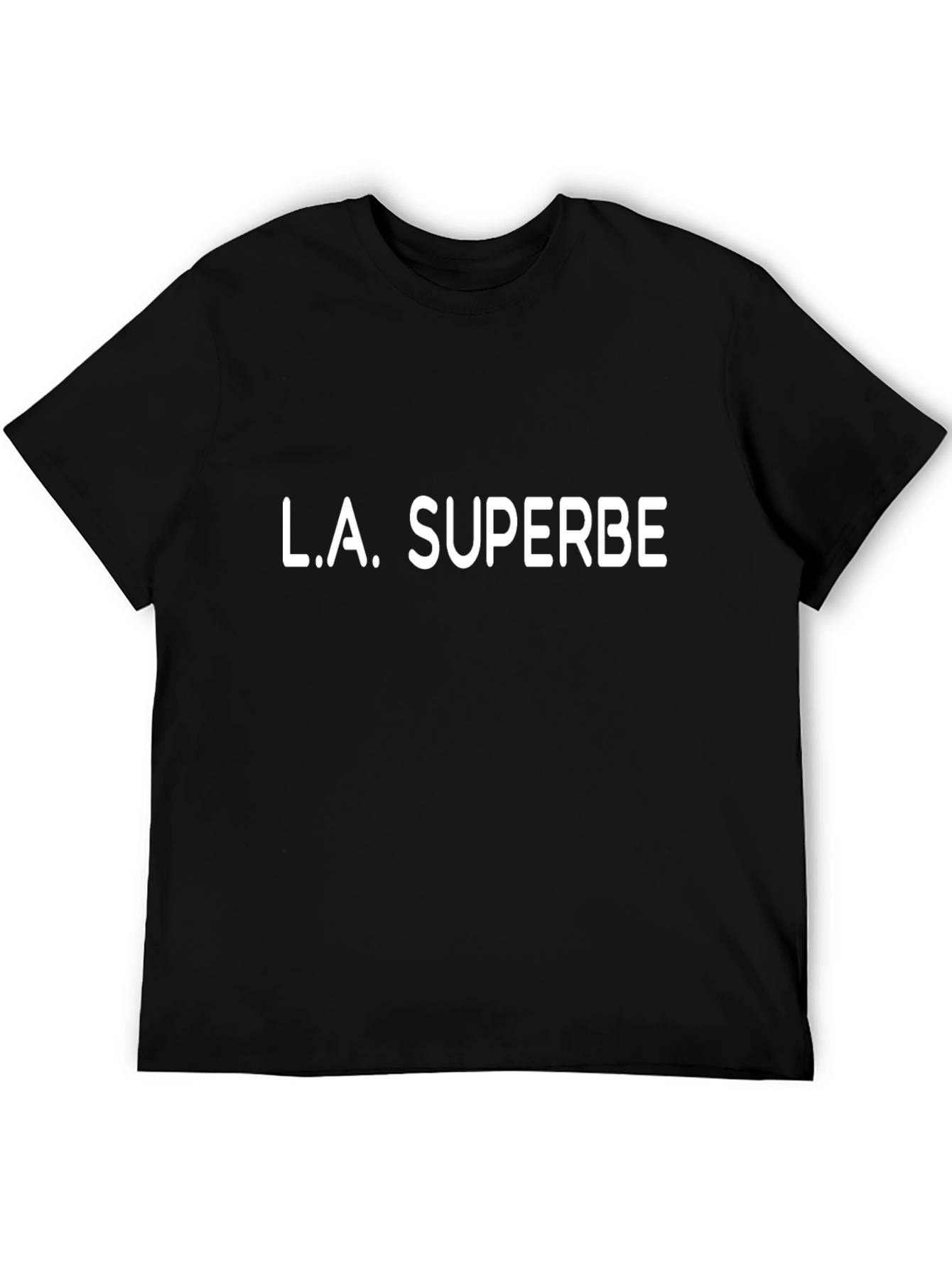 L.A. Superbe Graphic T-Shirt - Black
