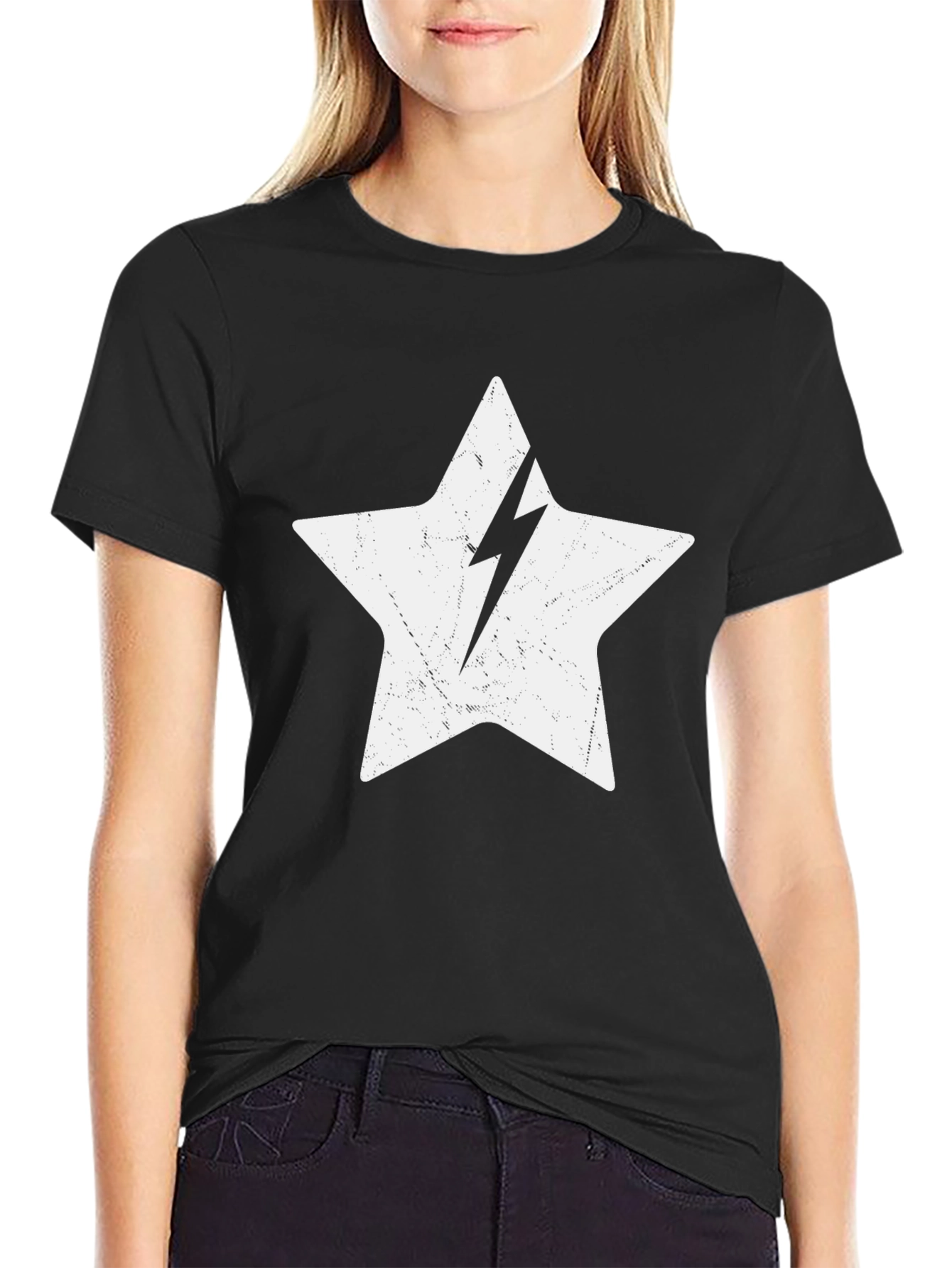Star Lightning Bolt Graphic Tee