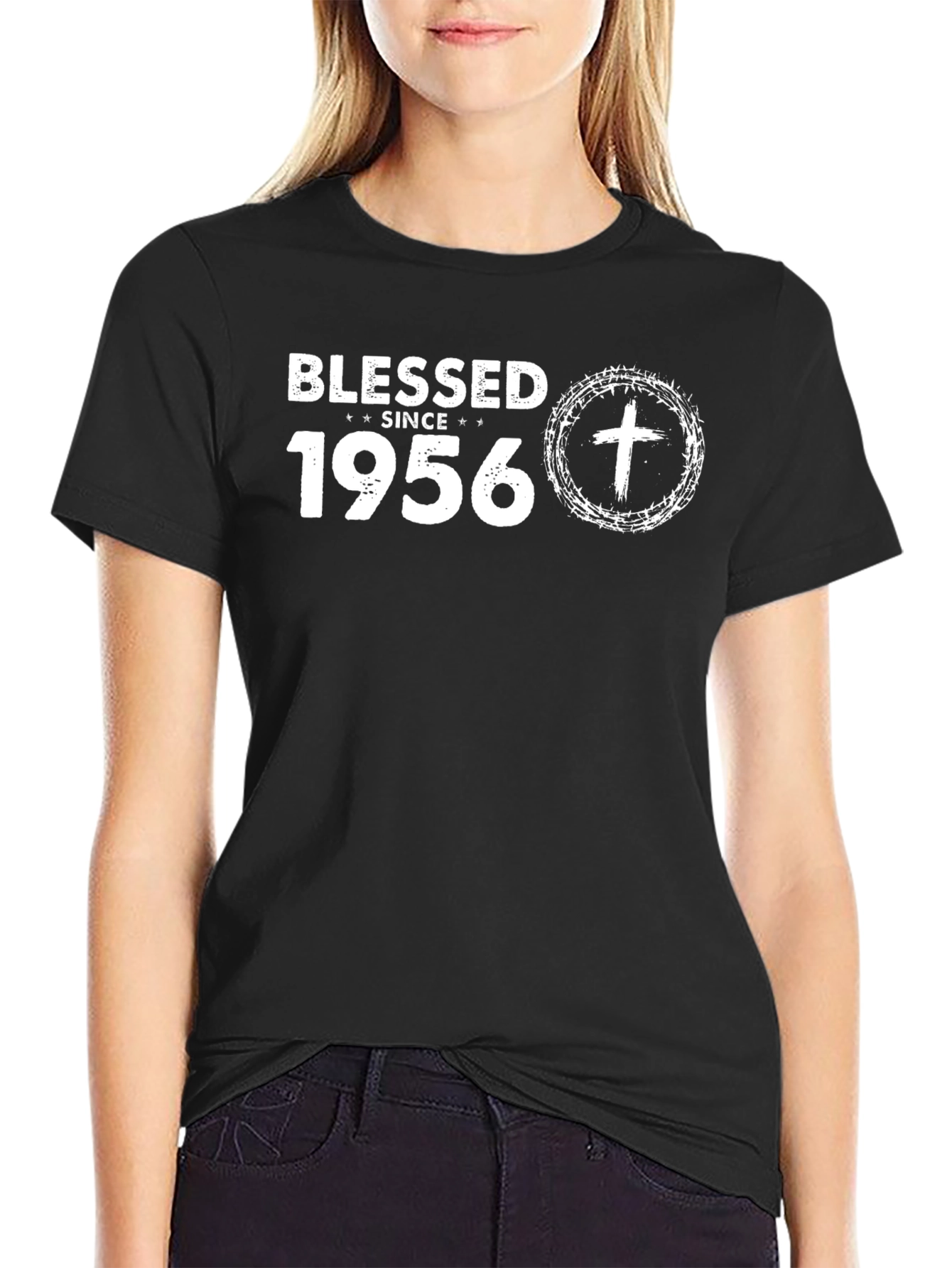 Blessed Since 1956 Graphic Tee