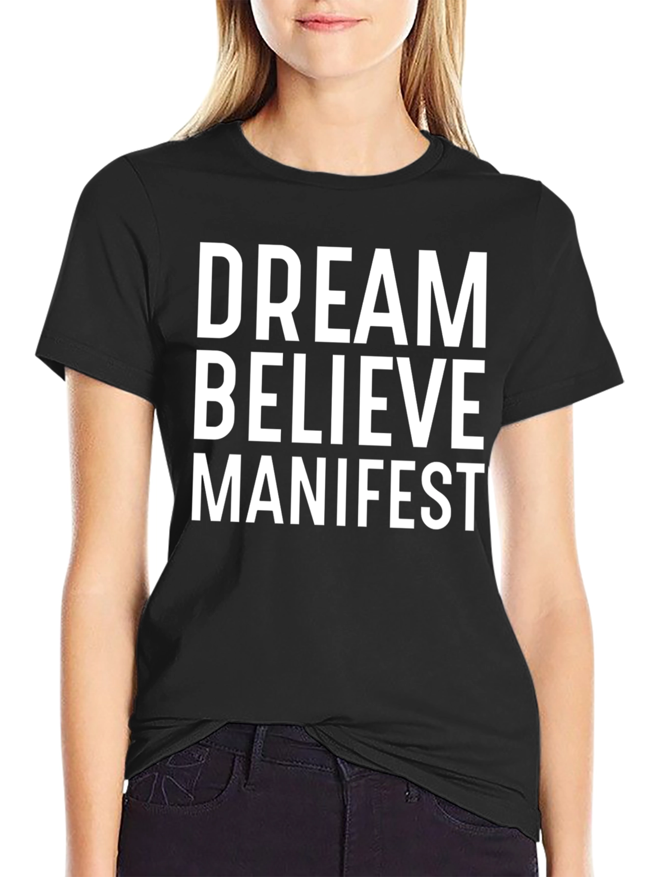 Dream Believe Manifest Graphic Tee