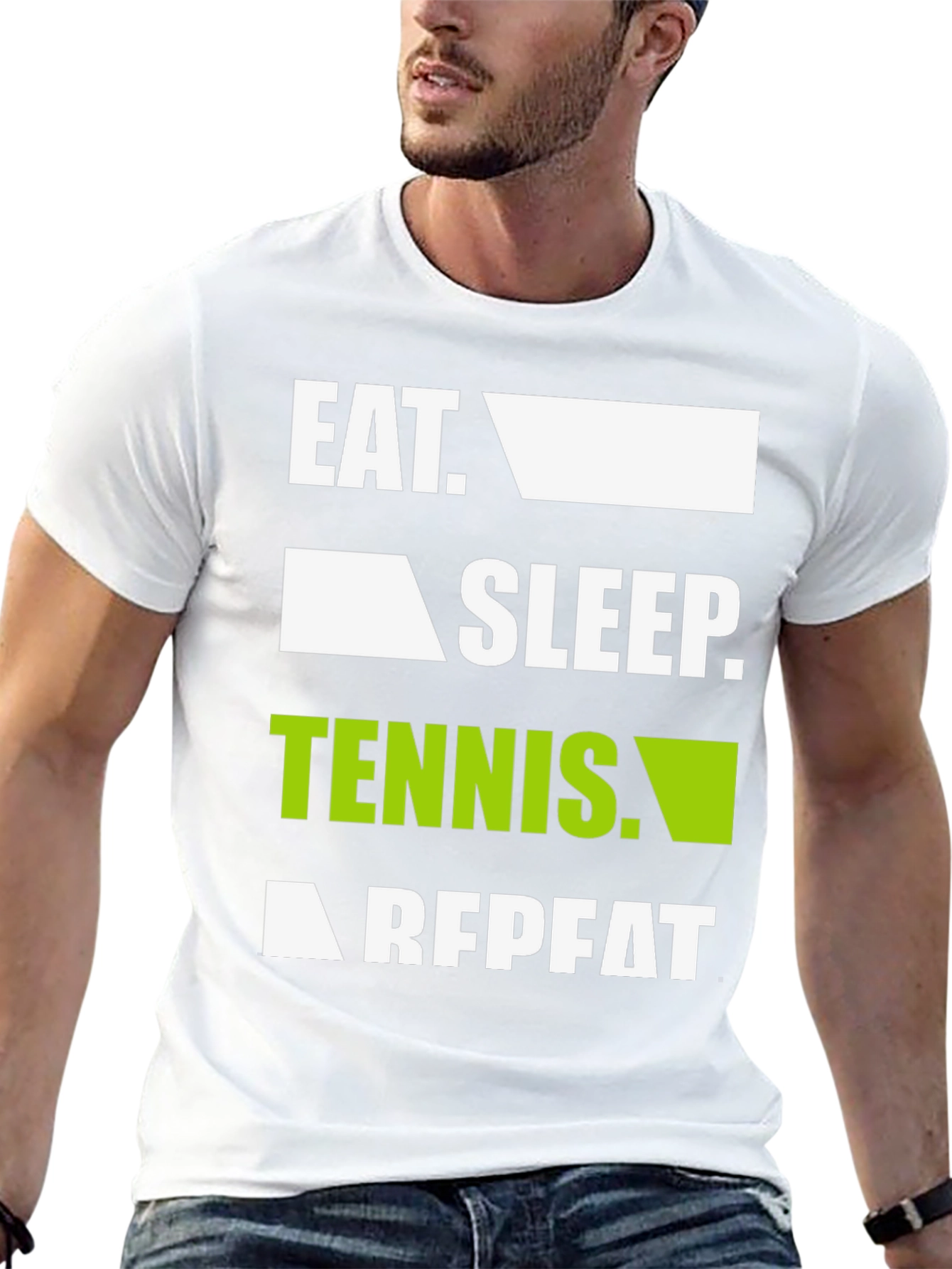 Eat Sleep Tennis Repeat T-Shirt