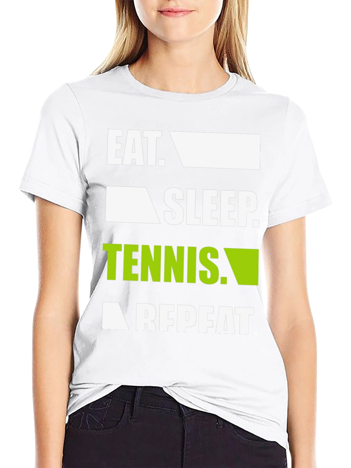 Eat Sleep Tennis Repeat T-Shirt