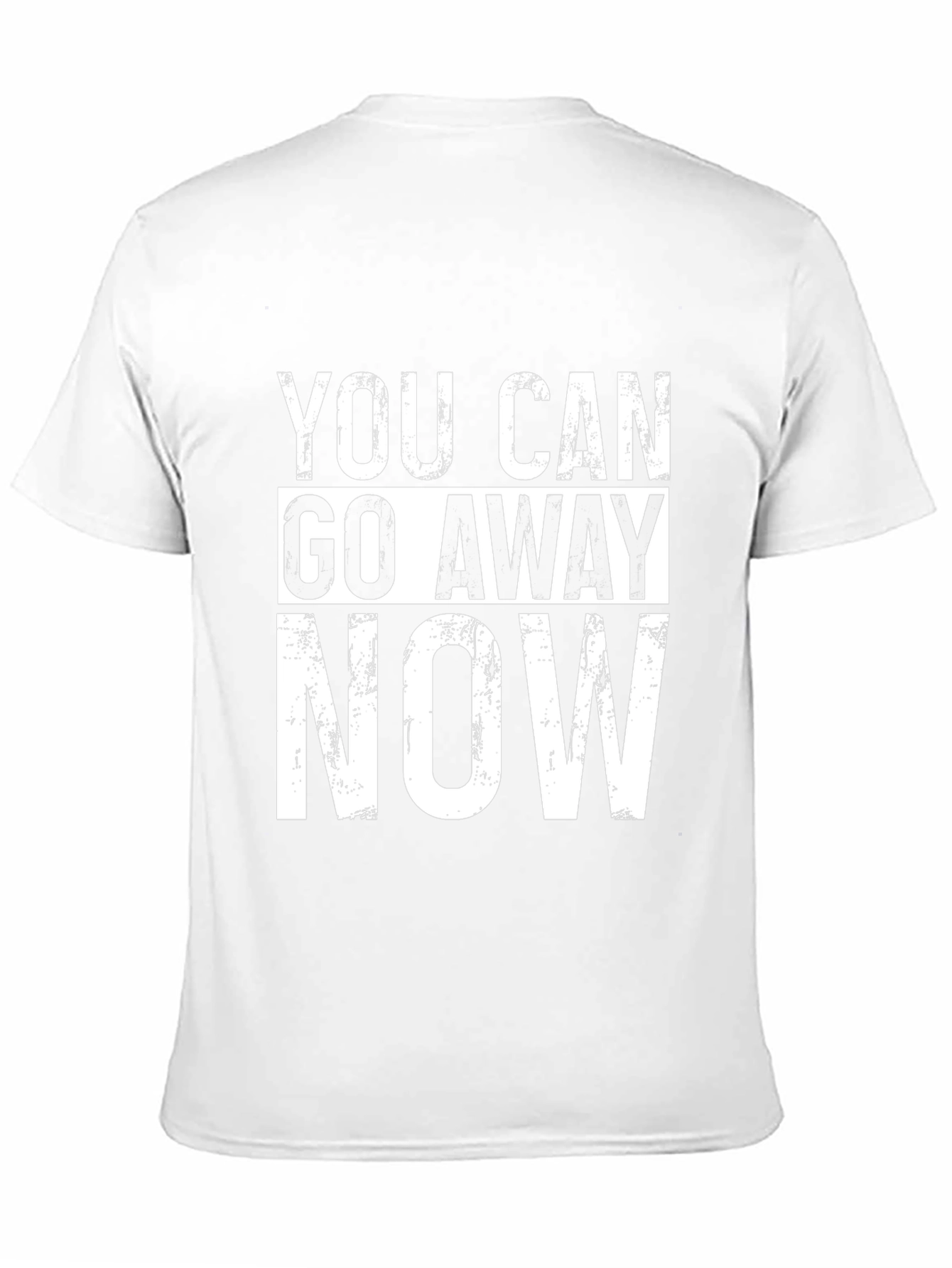 Funny Graphic Tee - You Can Go Away Now