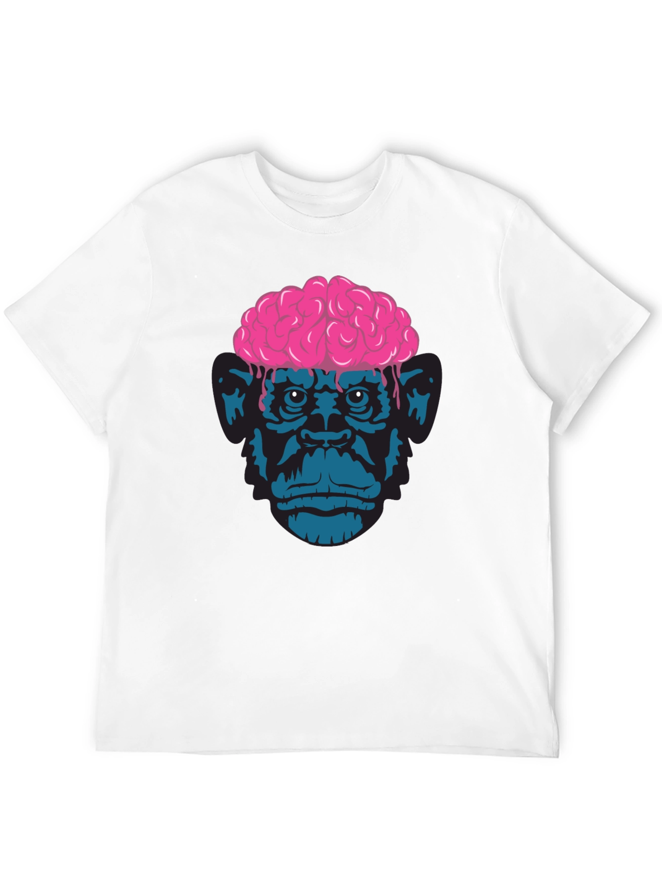 Brainy Ape Graphic Tee - Unique Funky Design
