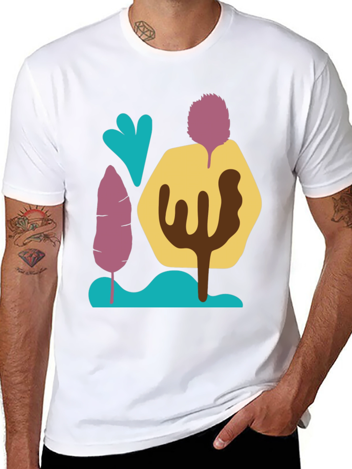 Abstract Nature T-Shirt
