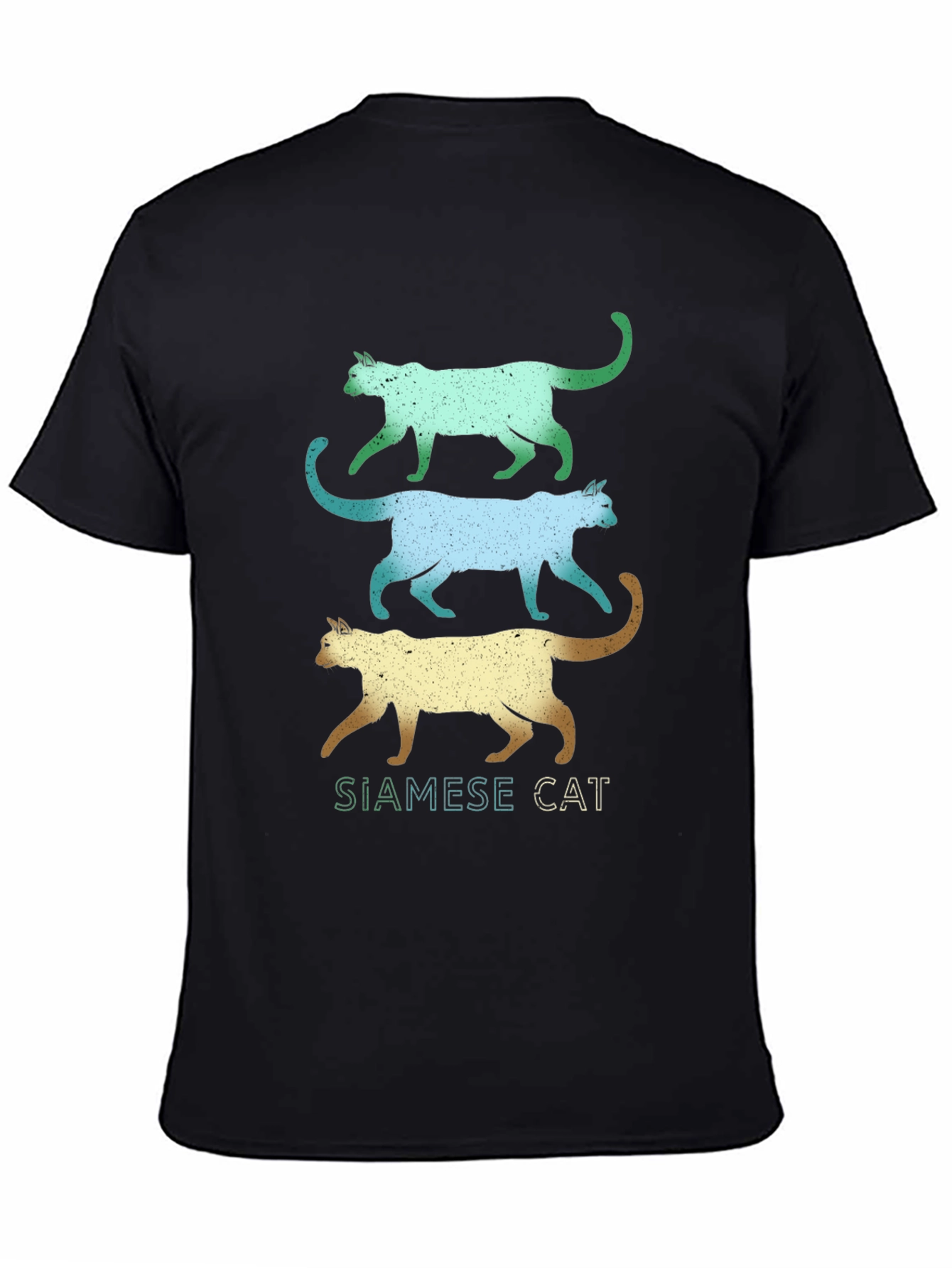 Siamese Cat Stack Graphic Tee