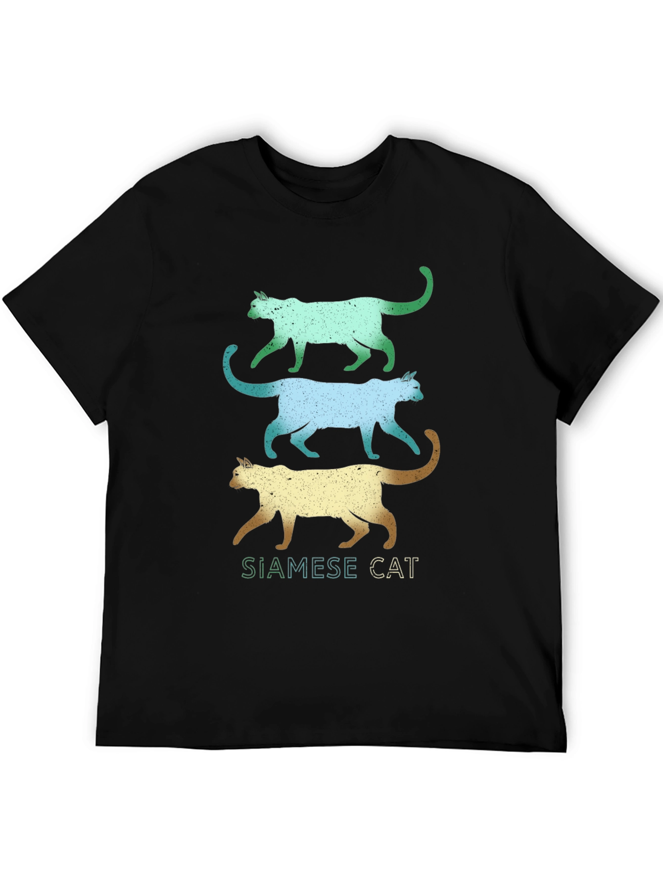 Siamese Cat Stack Graphic Tee