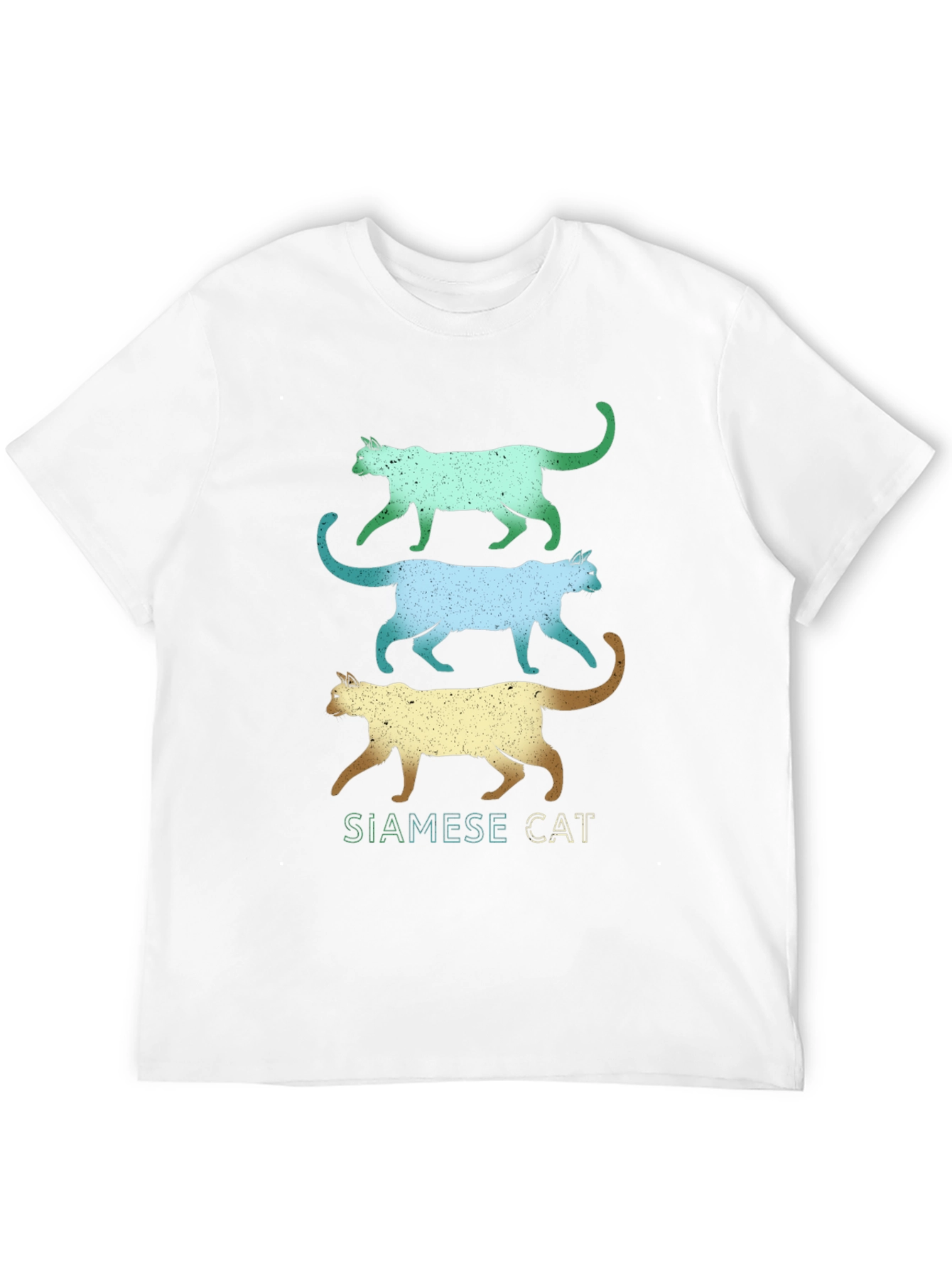 Siamese Cat Stack Graphic Tee