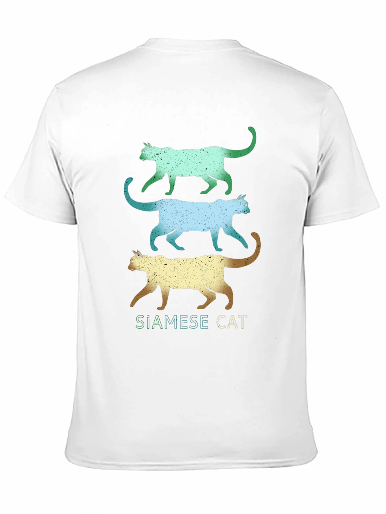 Siamese Cat Stack Graphic Tee