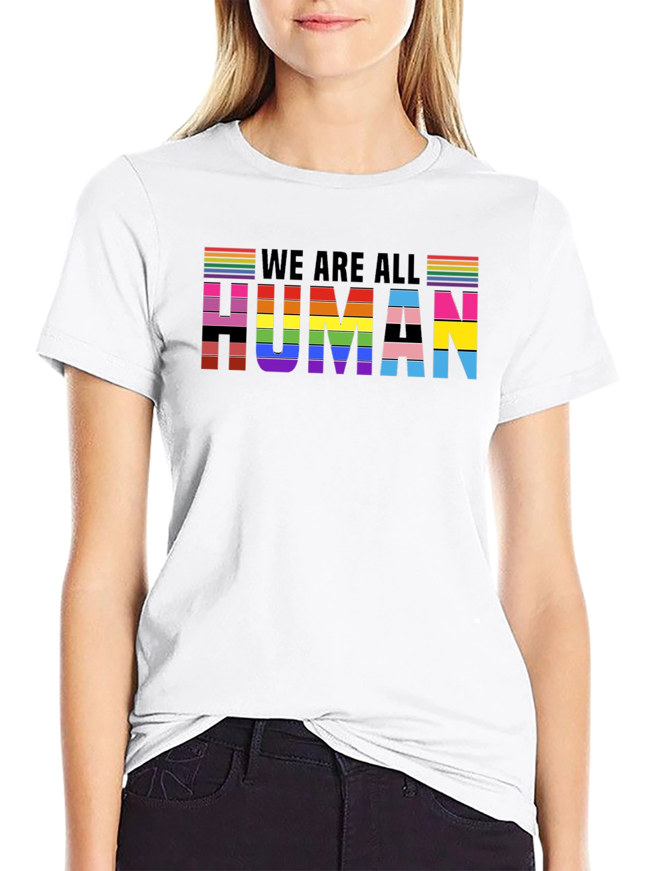 Pride We Are All Human T-Shirt