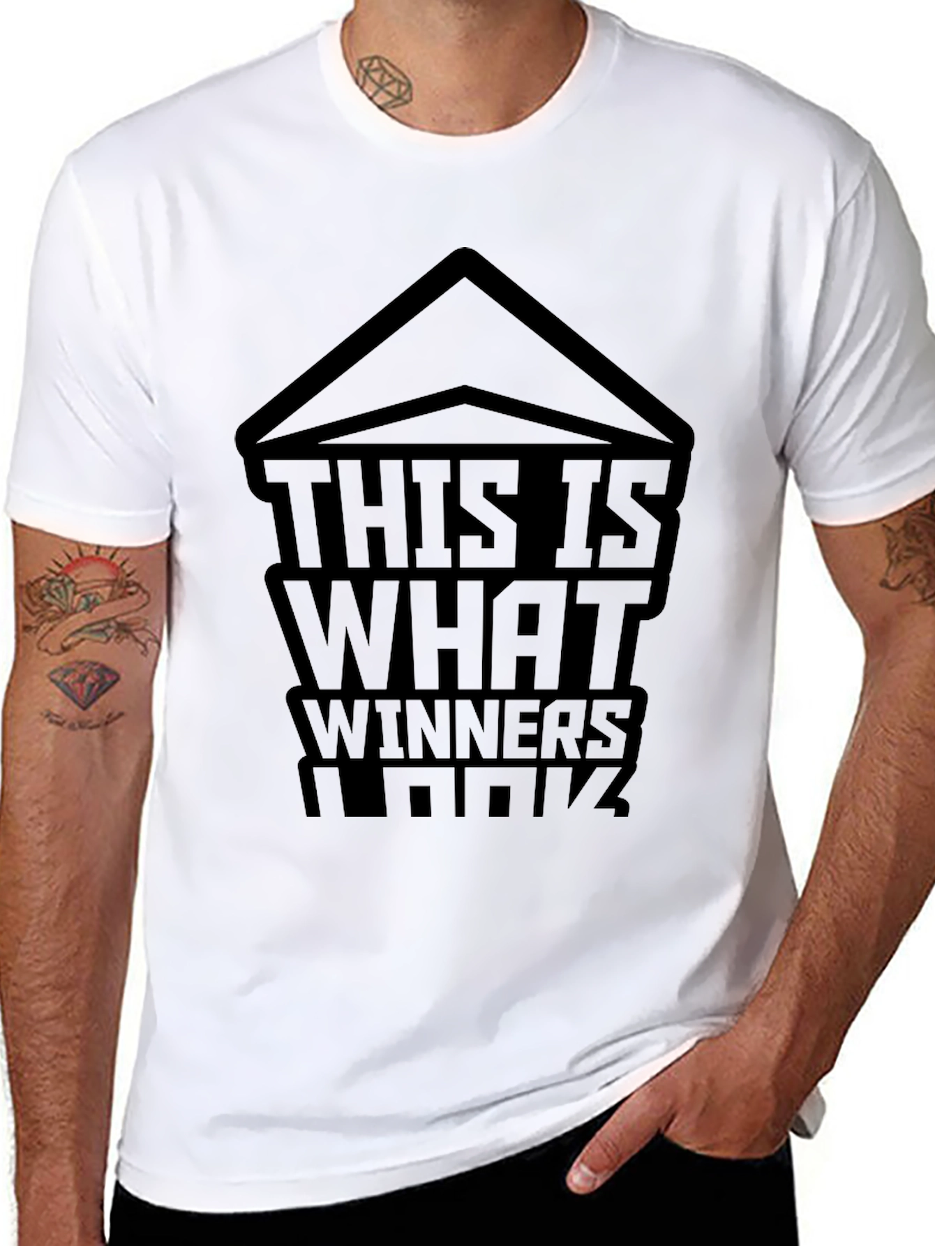 This Is What Winners Look Like - Black T-Shirt