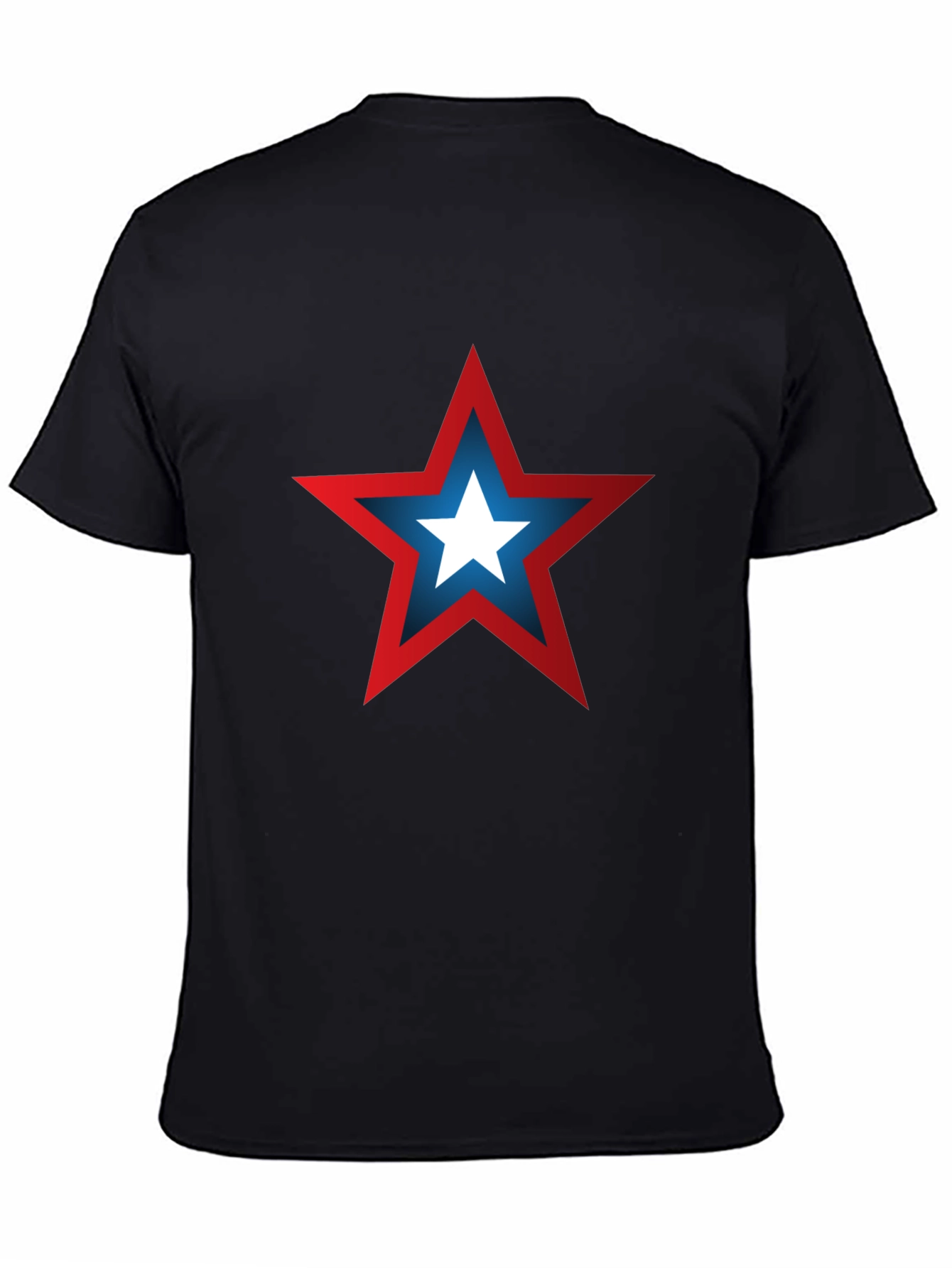 Star Graphic Tee - Patriotic Style