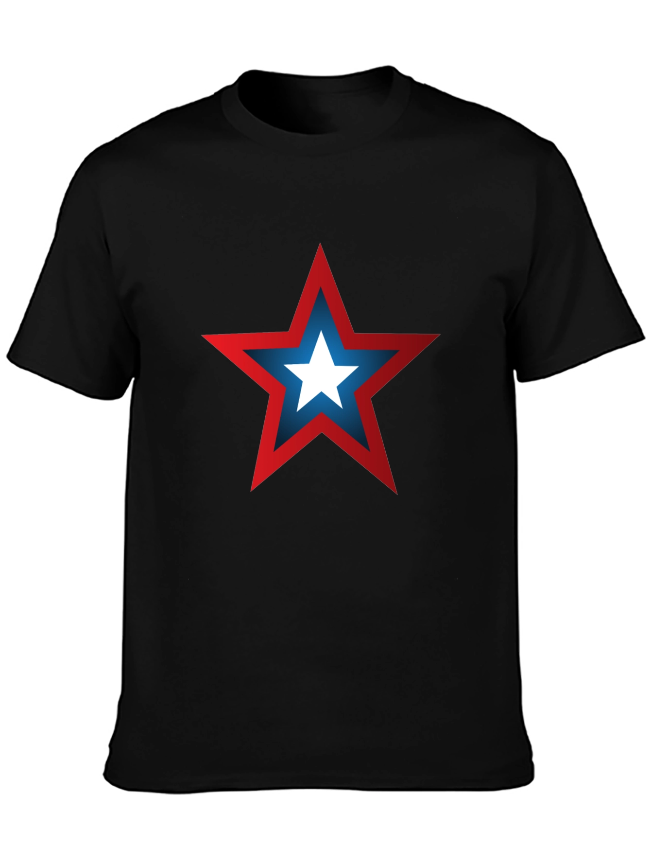 Star Graphic Tee - Patriotic Style