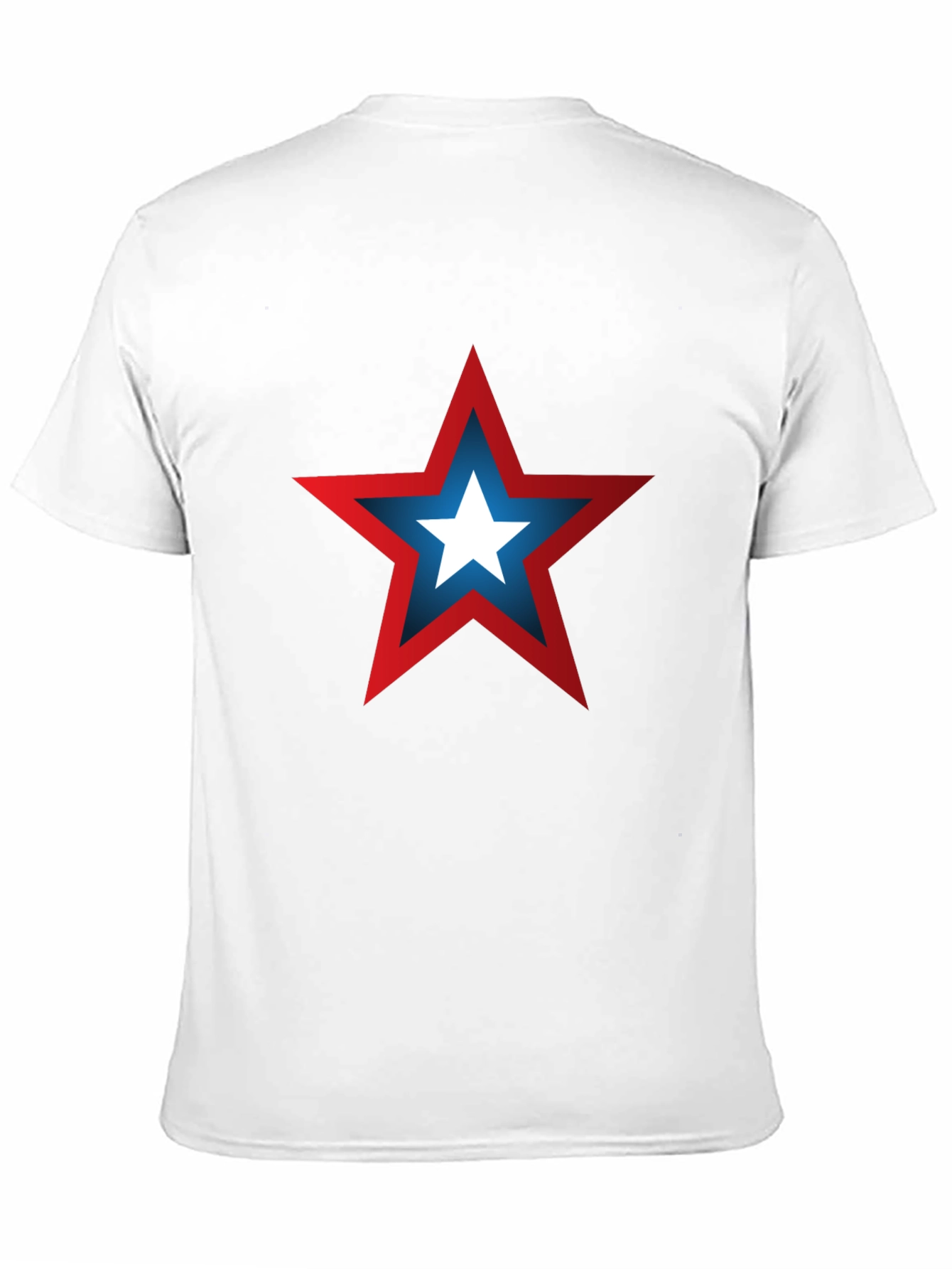 Star Graphic Tee - Patriotic Style