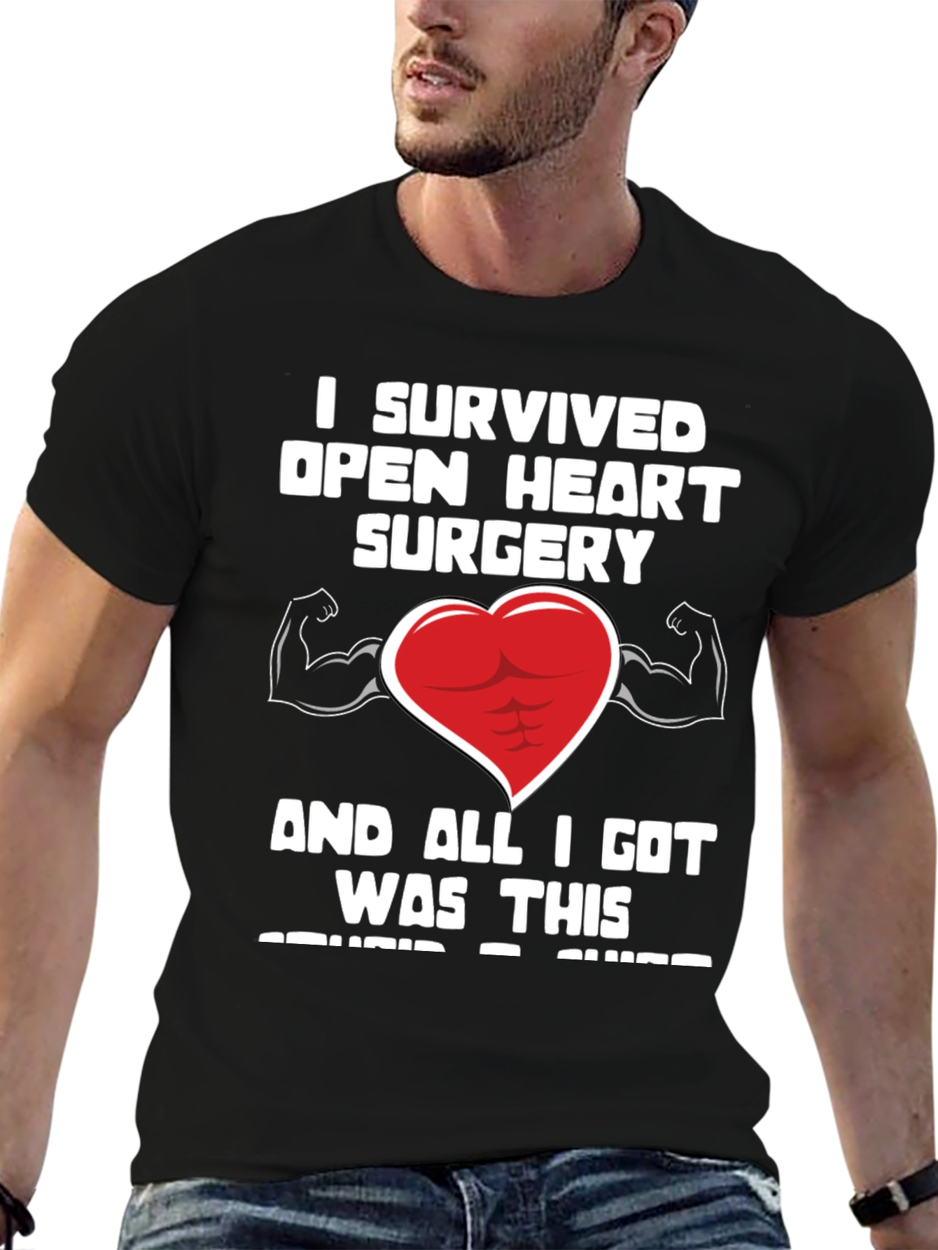 I Survived Open Heart Surgery T-Shirt