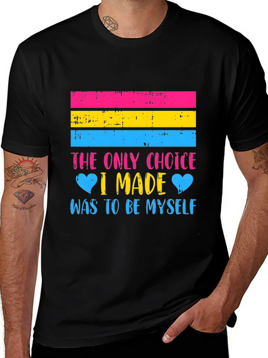 Pansexual Pride T-Shirt - Be Yourself