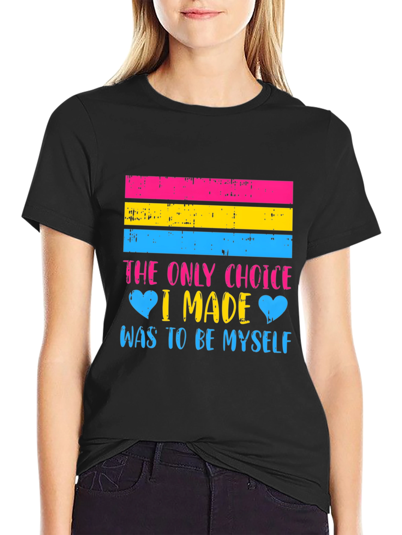 Pansexual Pride T-Shirt - Be Yourself