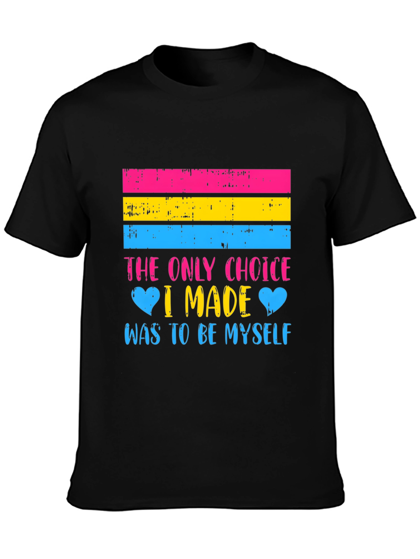 Pansexual Pride T-Shirt - Be Yourself