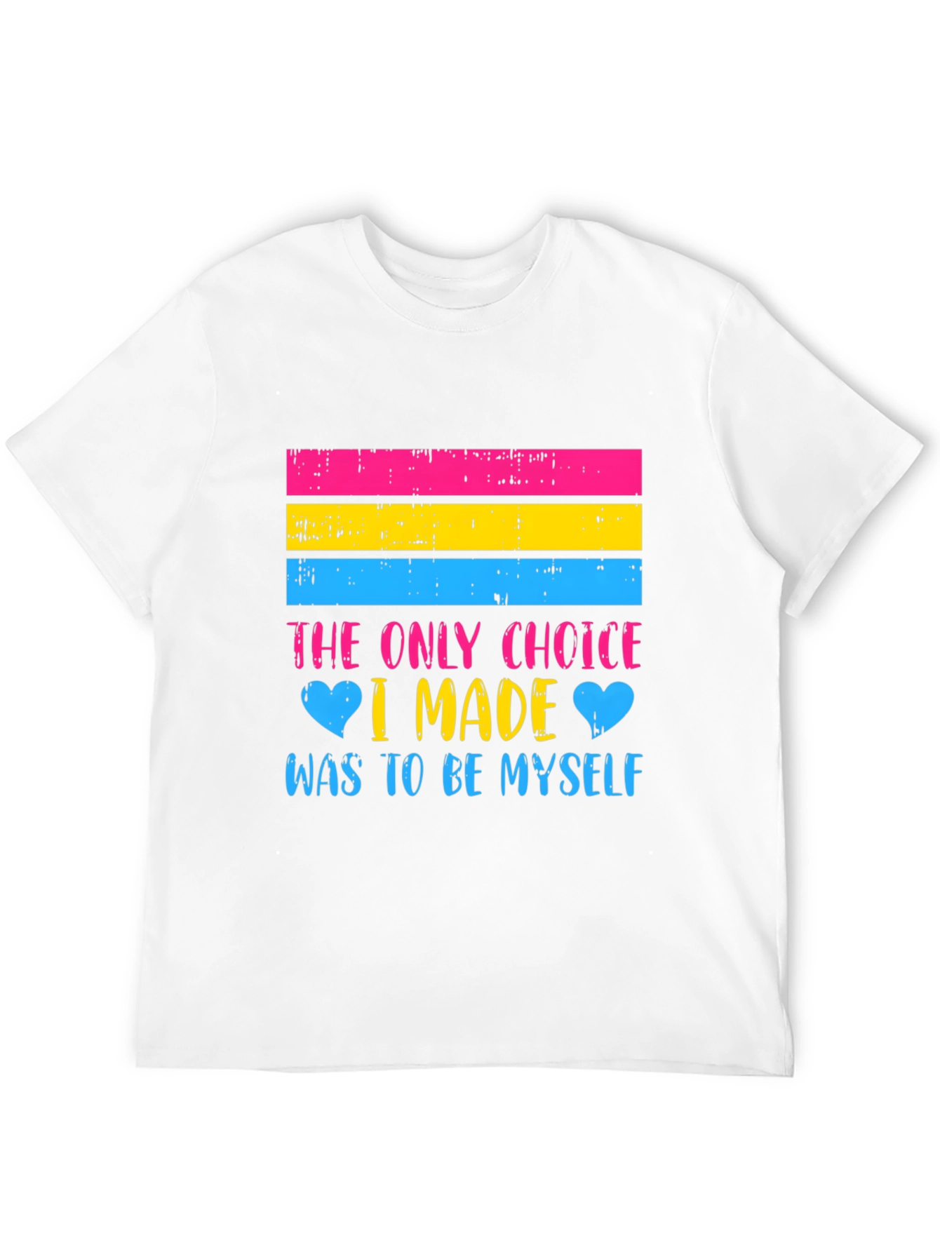 Pansexual Pride T-Shirt - Be Yourself
