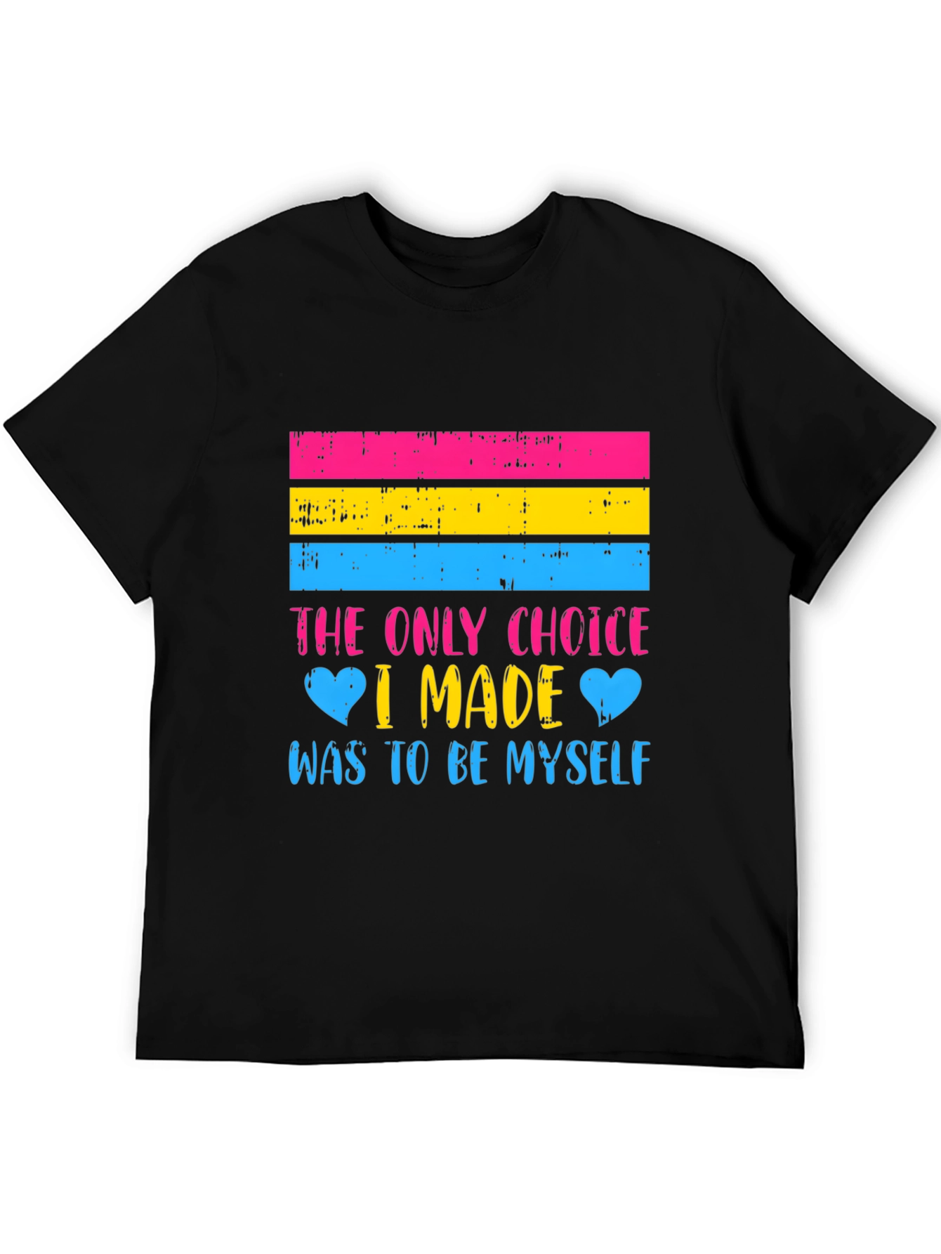Pansexual Pride T-Shirt - Be Yourself