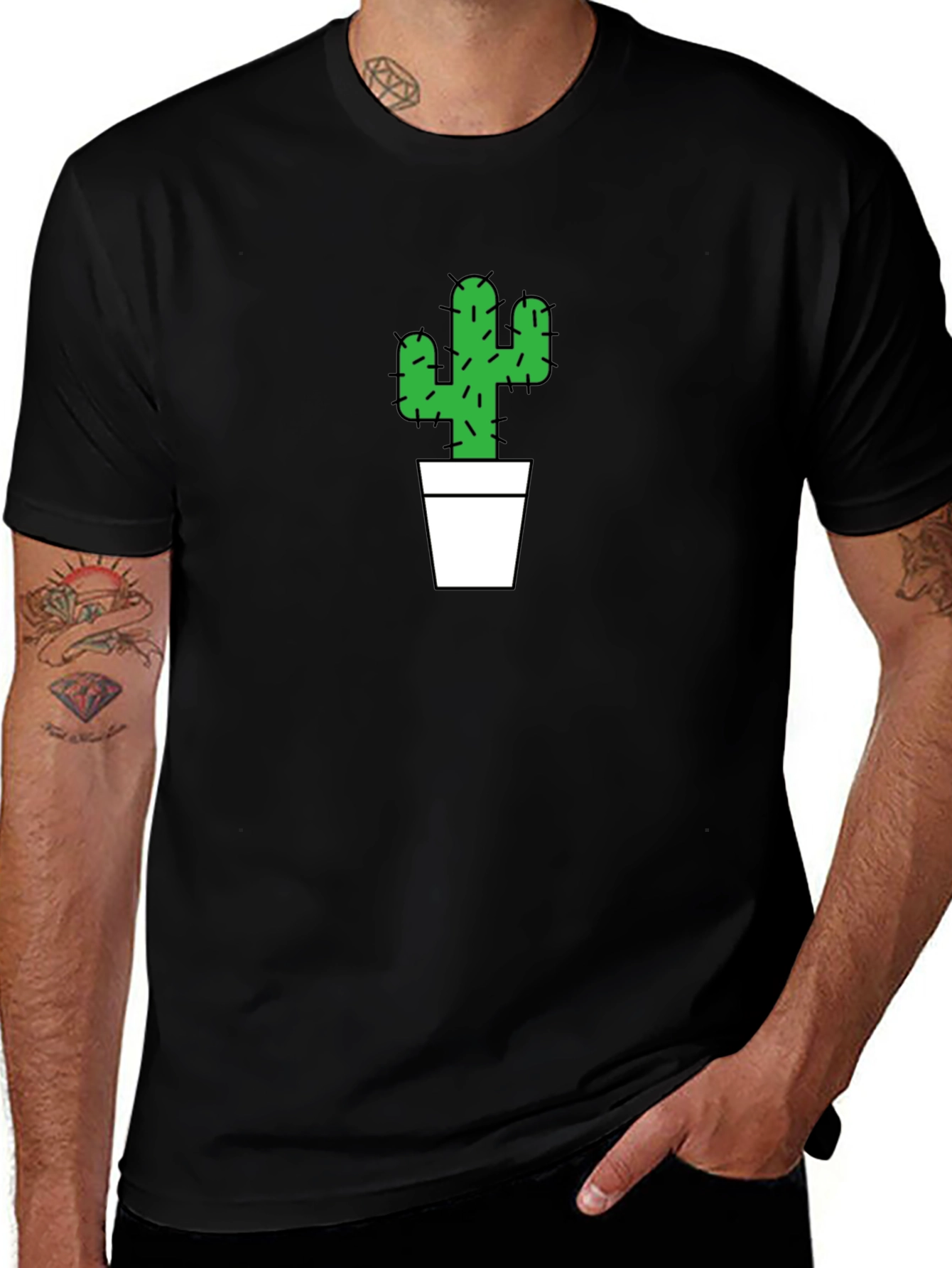 Cactus Graphic Tee - Cool Desert Style