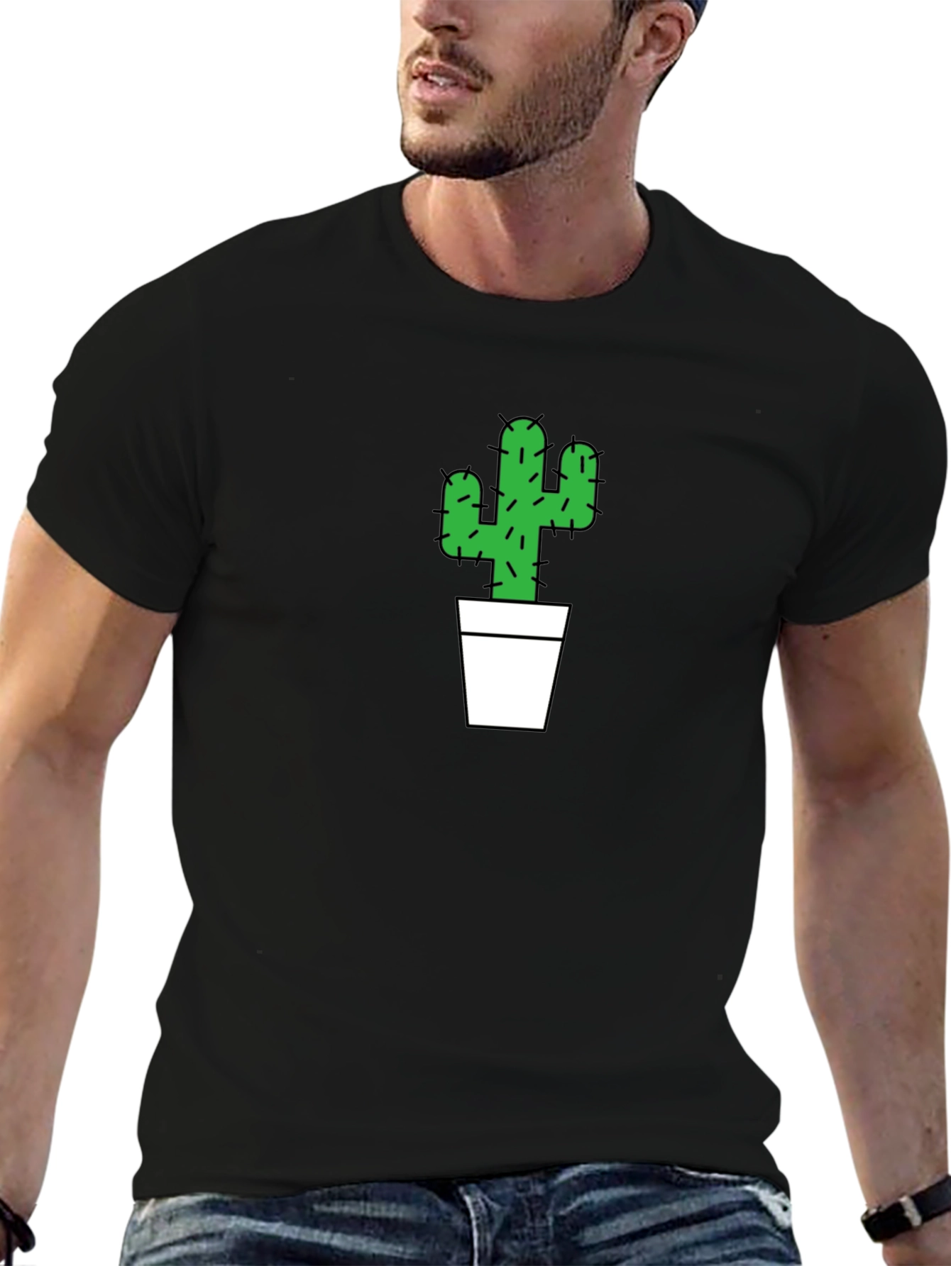 Cactus Graphic Tee - Cool Desert Style