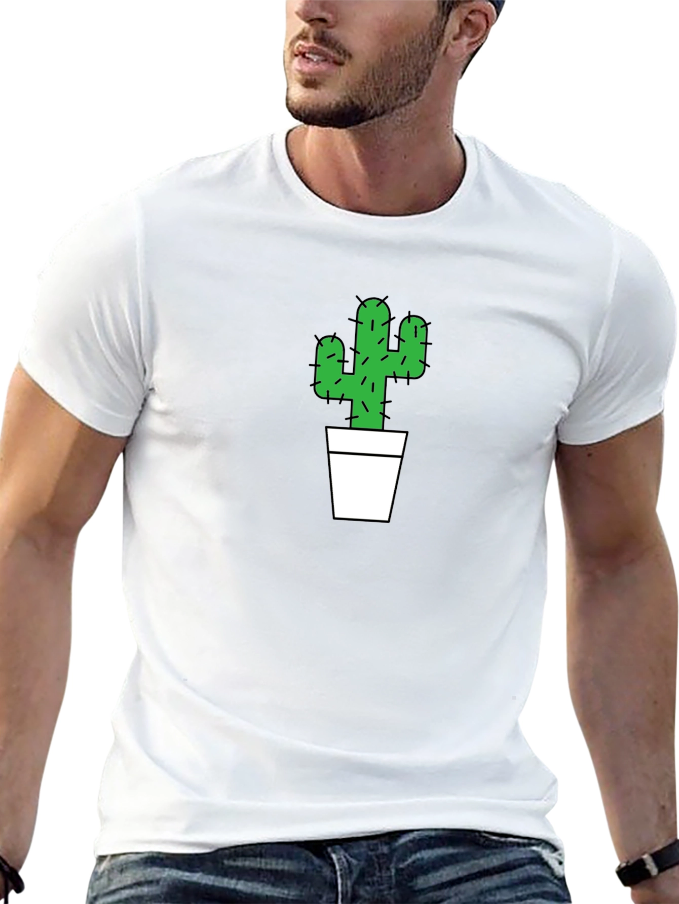 Cactus Graphic Tee - Cool Desert Style